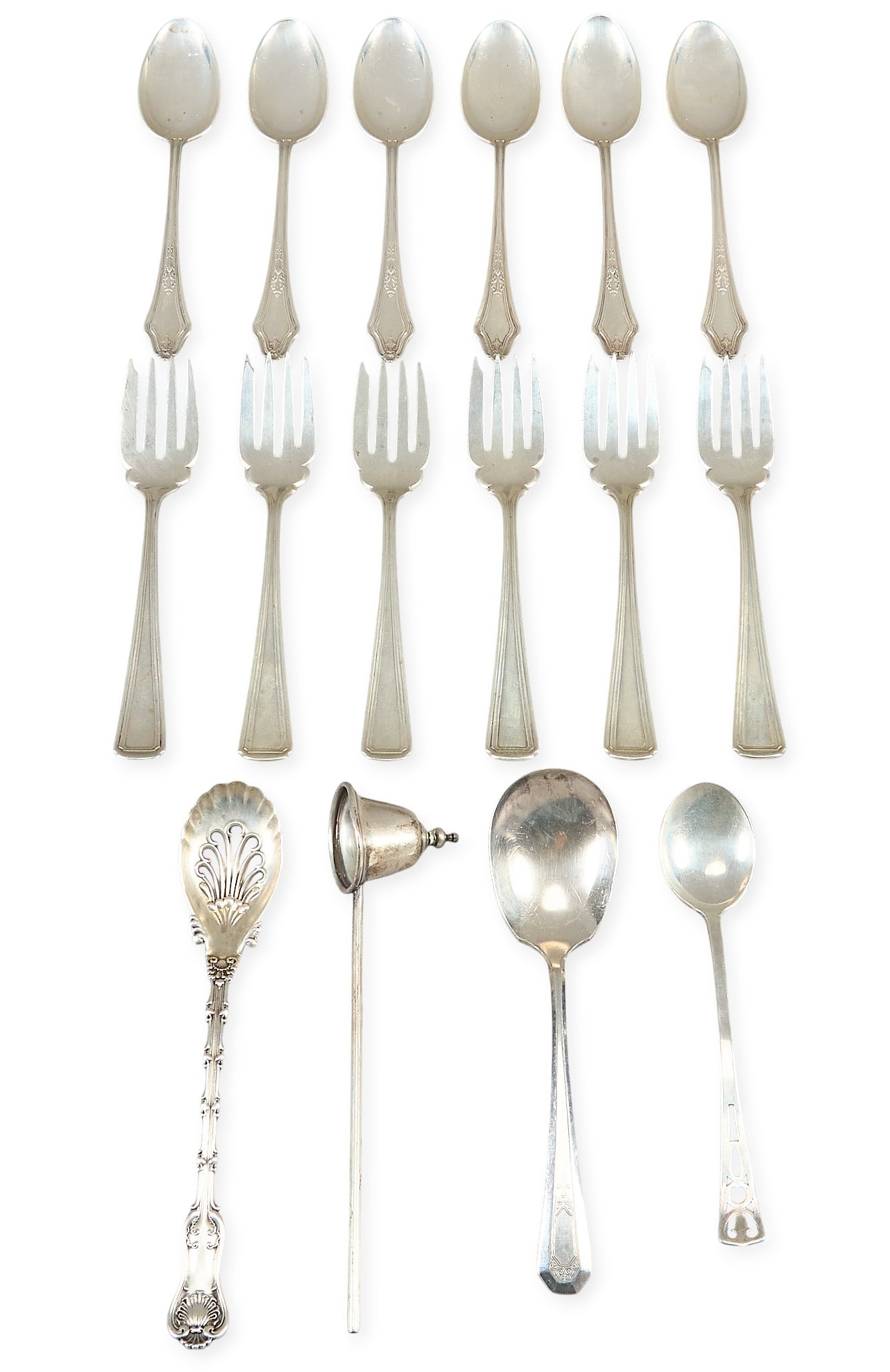 (16pc) Misc. Sterling Silver Flatware (1 of 4)