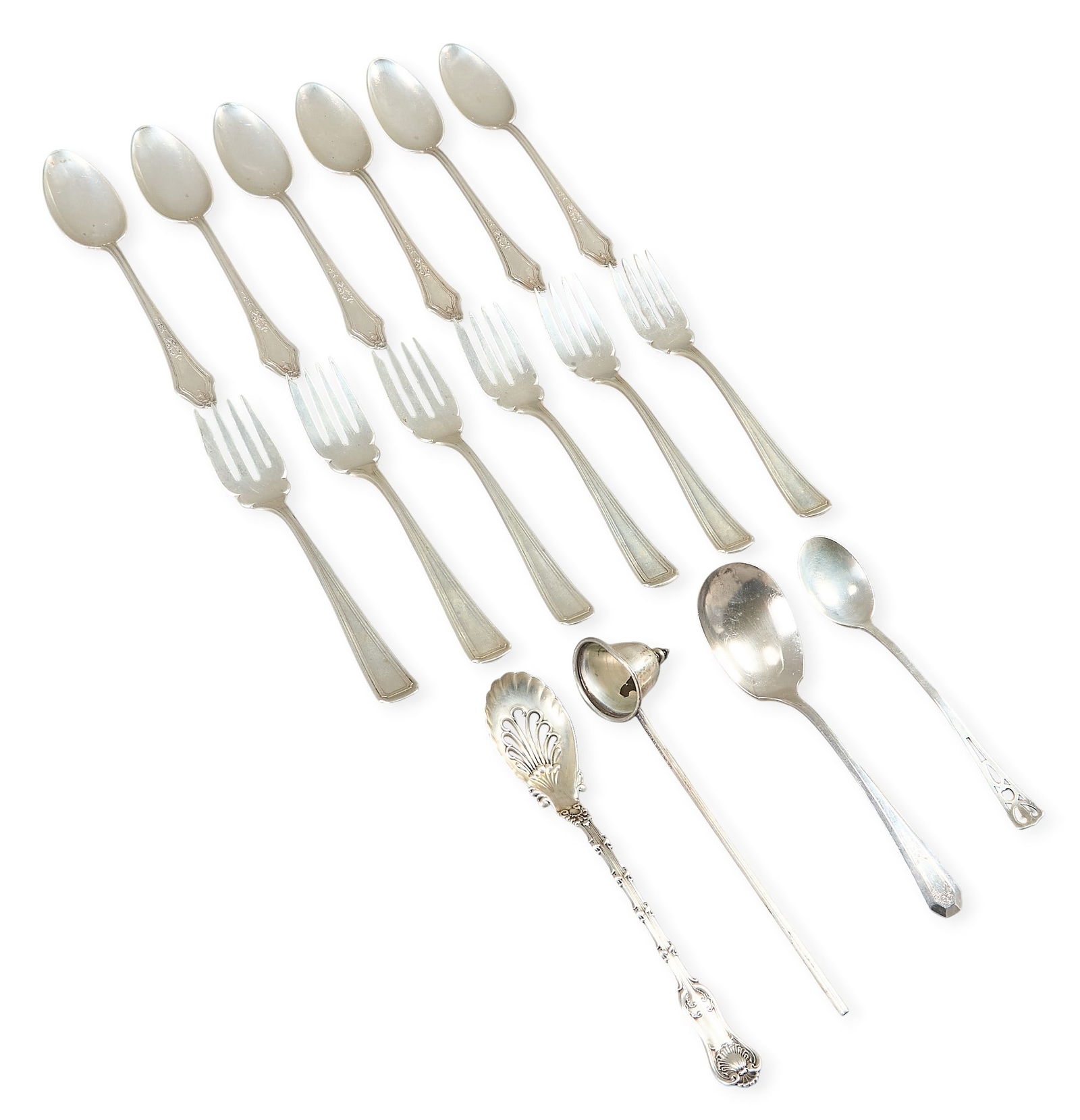 (16pc) Misc. Sterling Silver Flatware - 2
