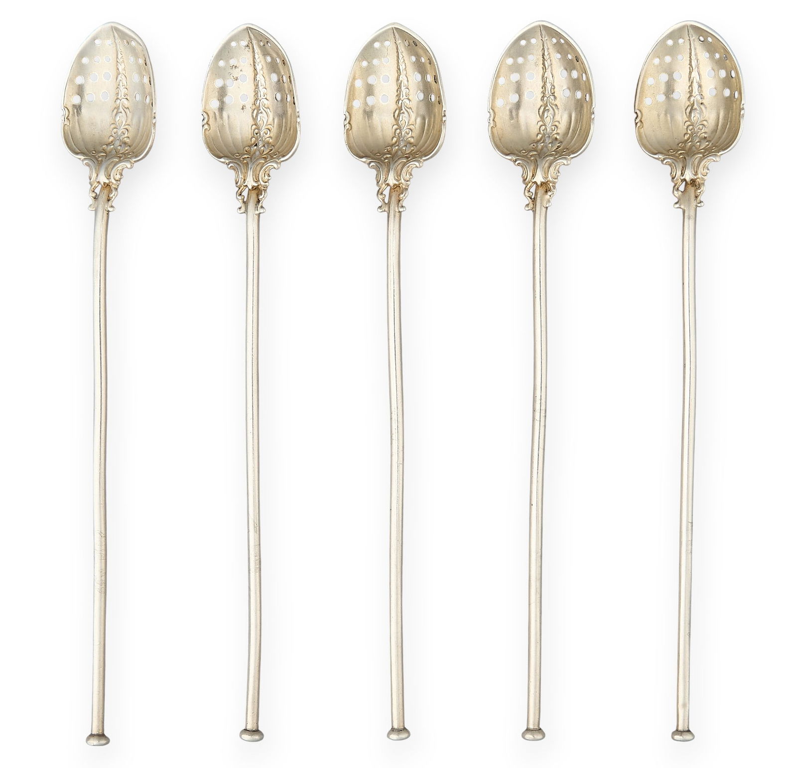 (5) Sterling Silver Salt Spoons and Shakers (1 of 4)