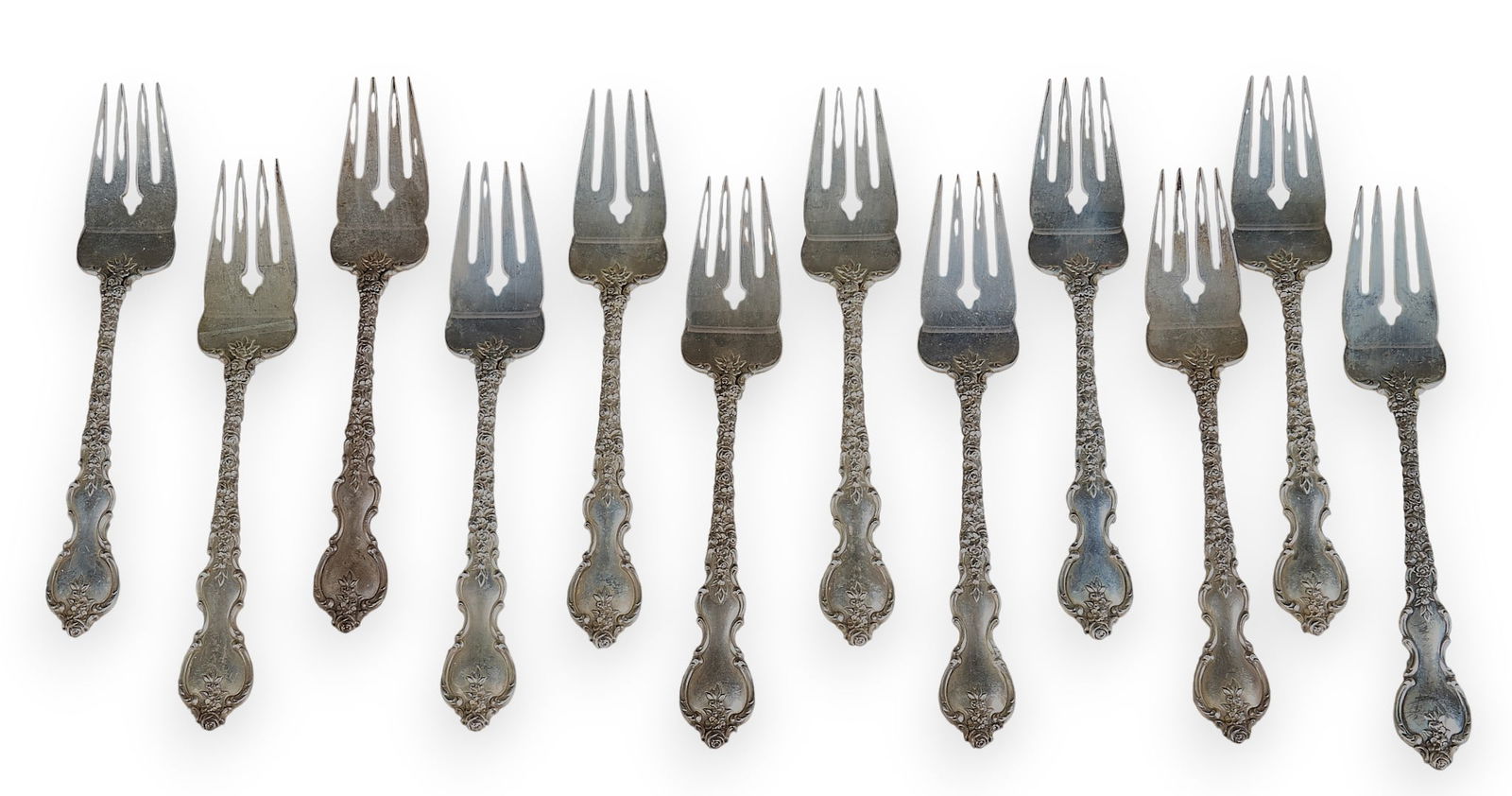 (12) Sterling Silver Forks (1 of 6)