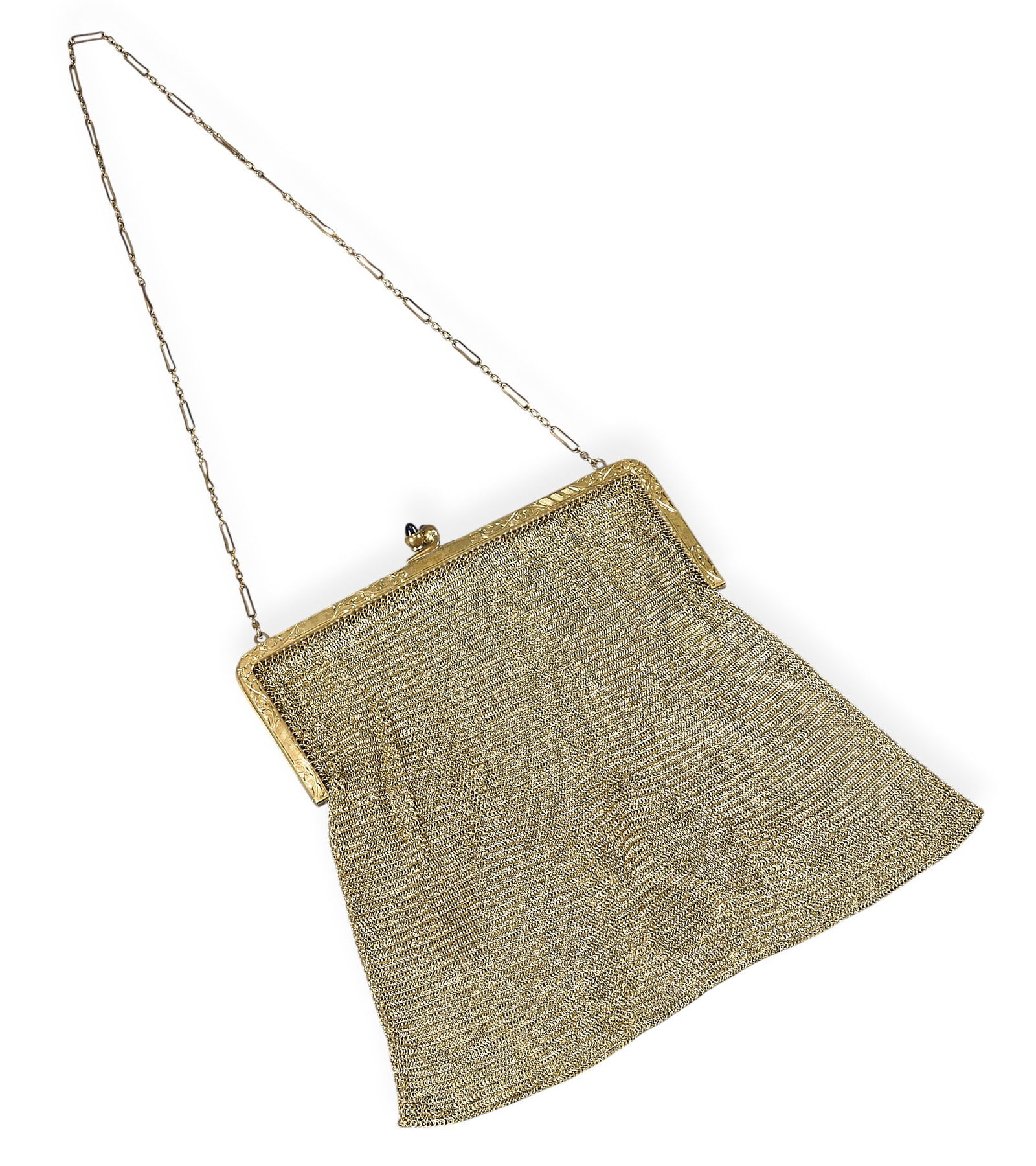 Sterling Silver Mesh Purse (1 of 5)