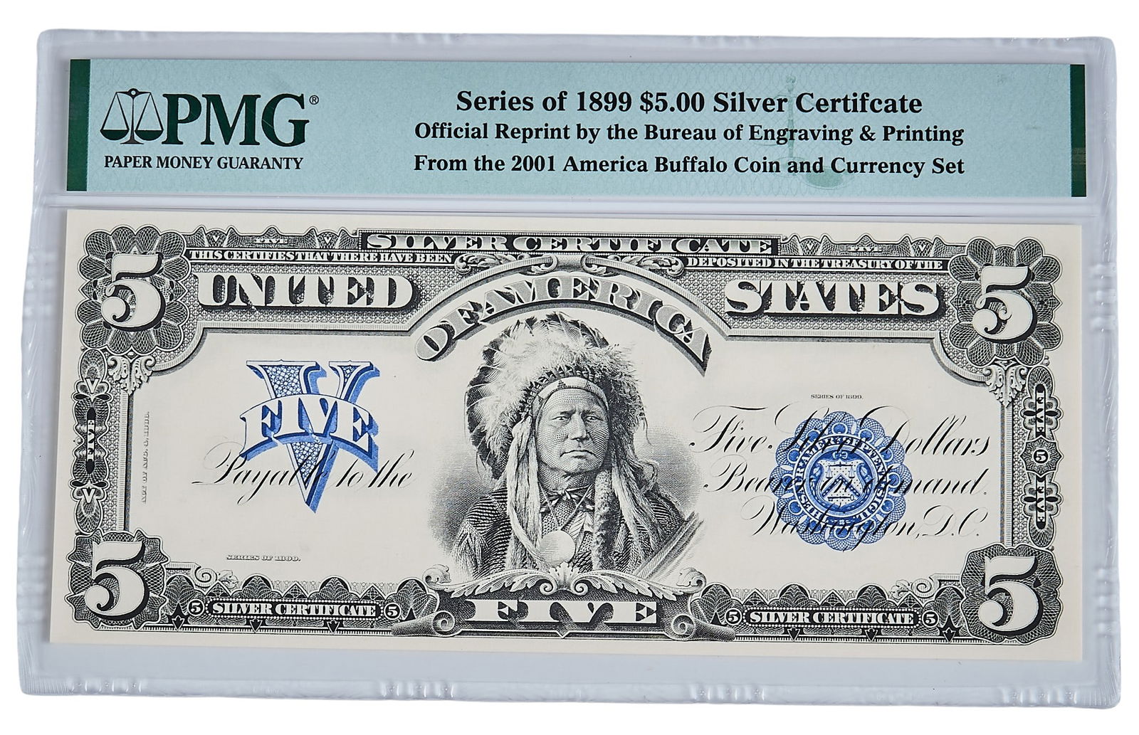 1899 $5 Silver Certificate (1 of 5)