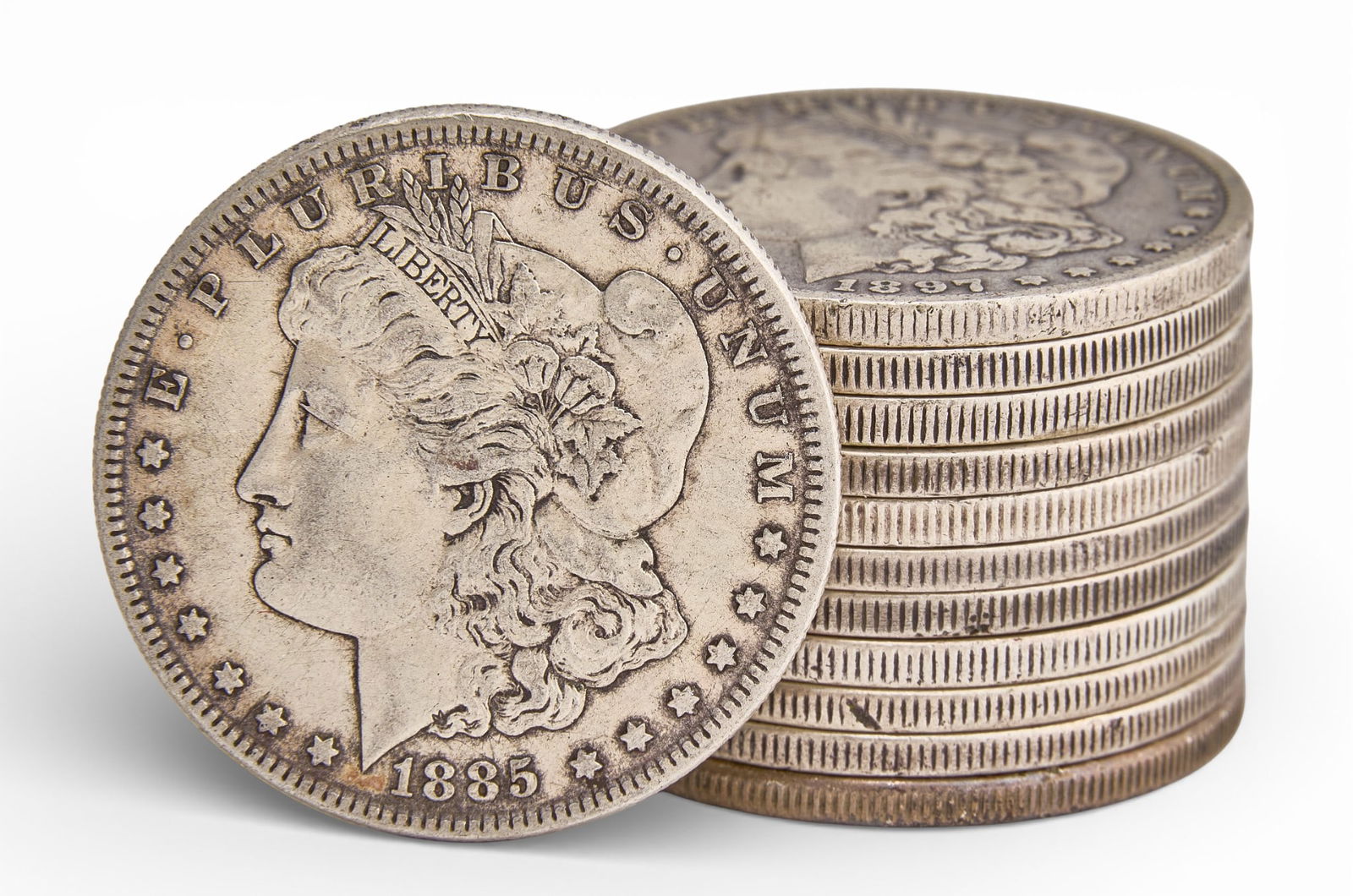 (12) Morgan Silver Dollars (1 of 3)