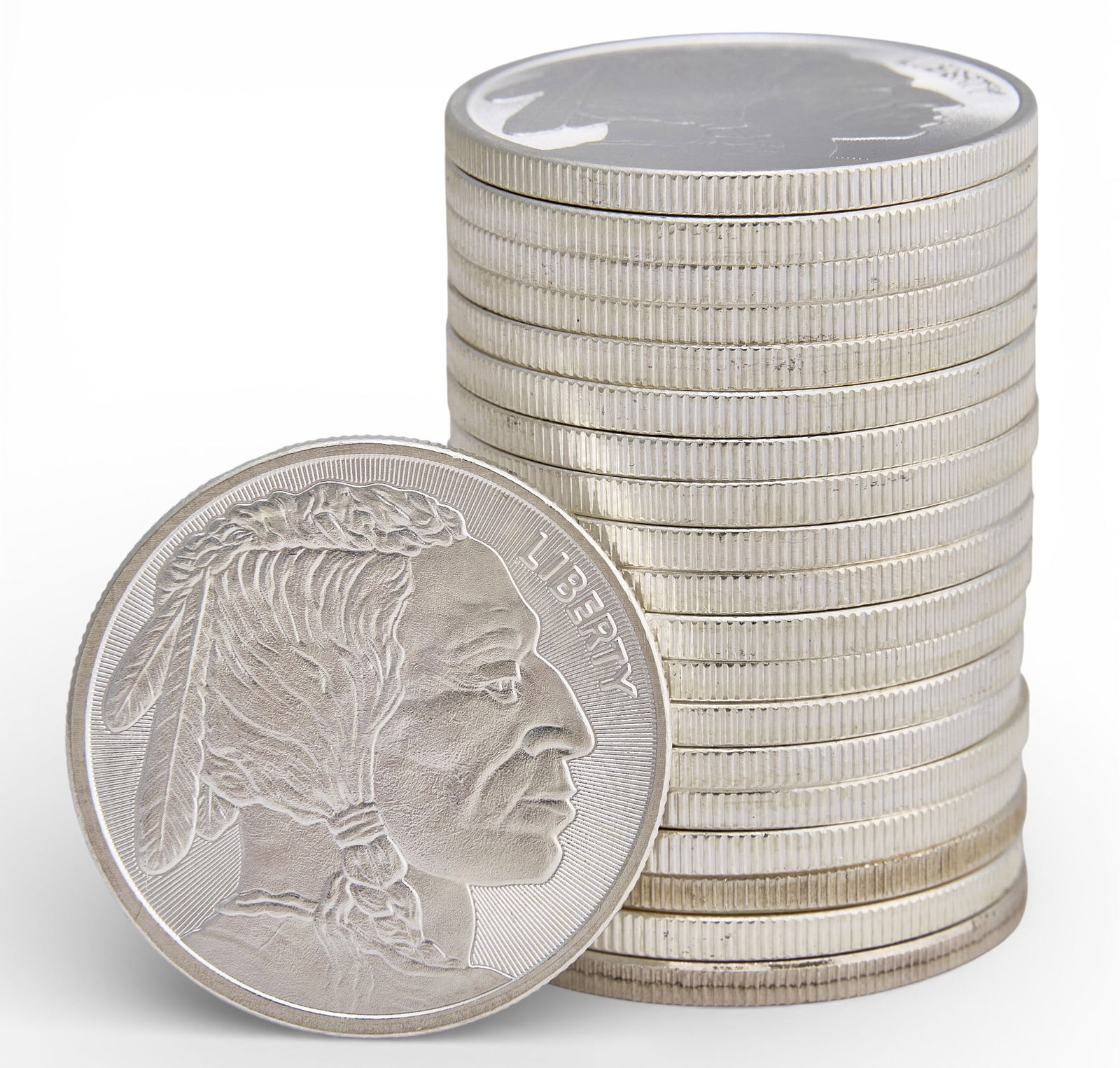 (20) Silver Buffalo Rounds (1 of 3)