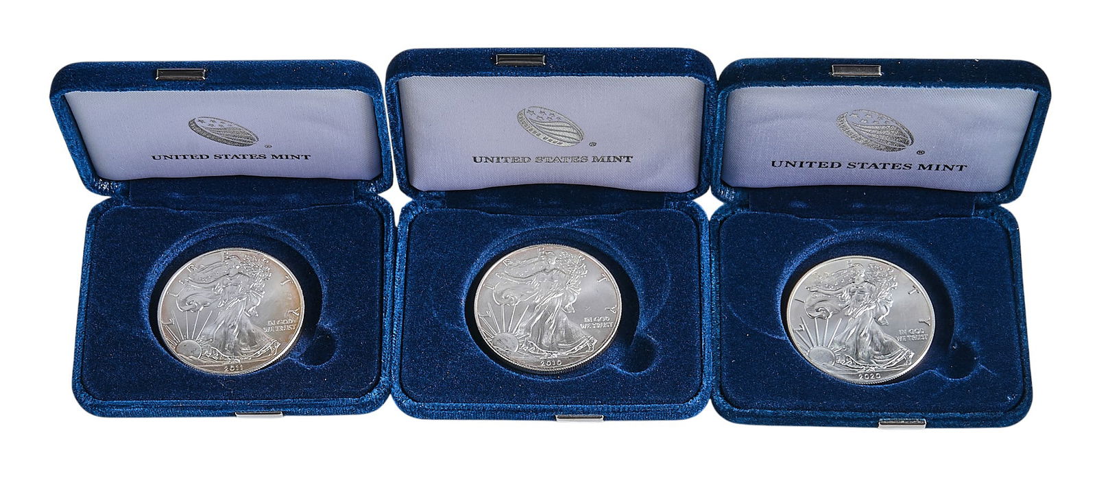 (6) US Mint Silver Eagle Coins - 6