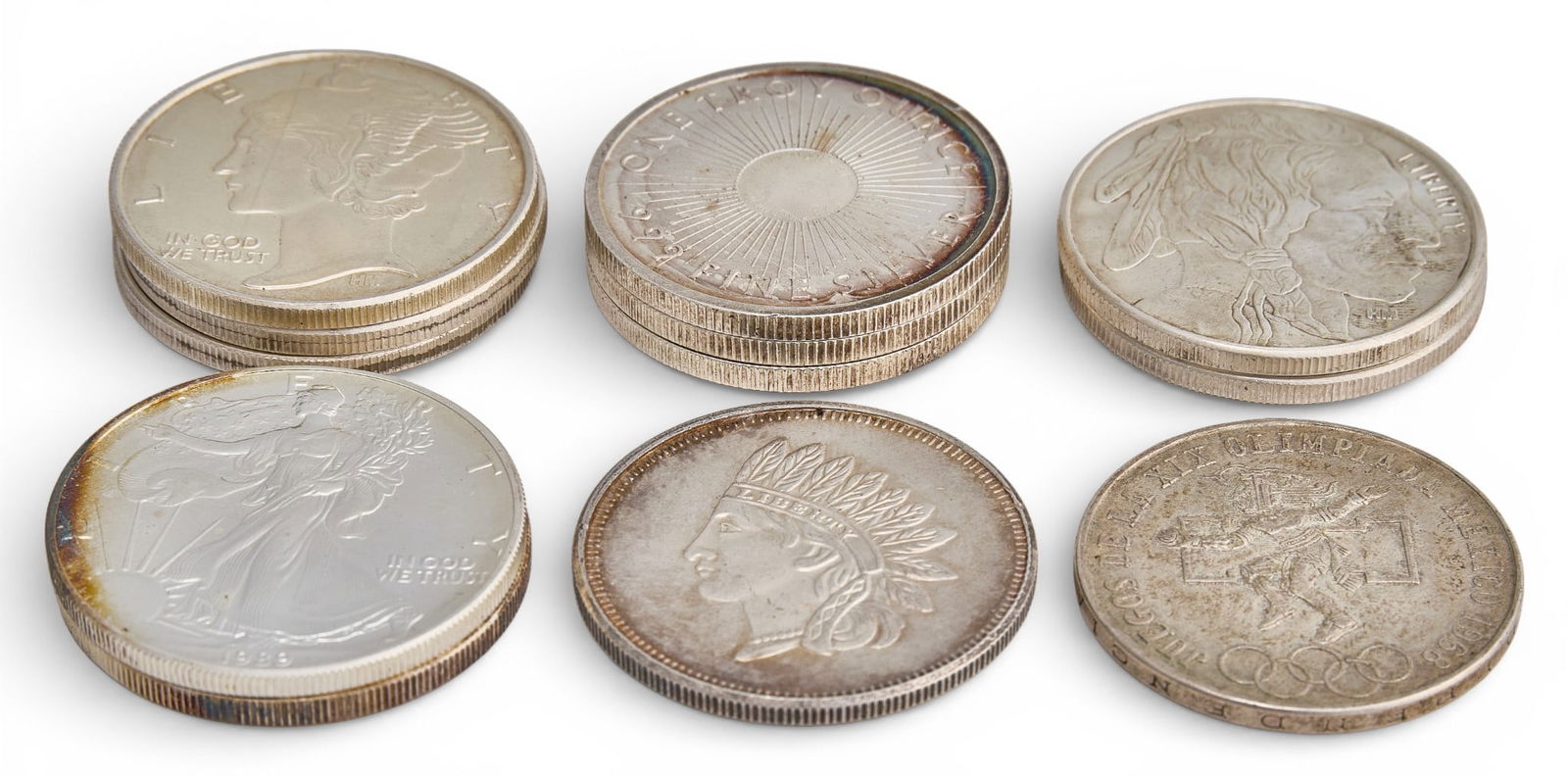 (13) Assorted Silver Coins - 2