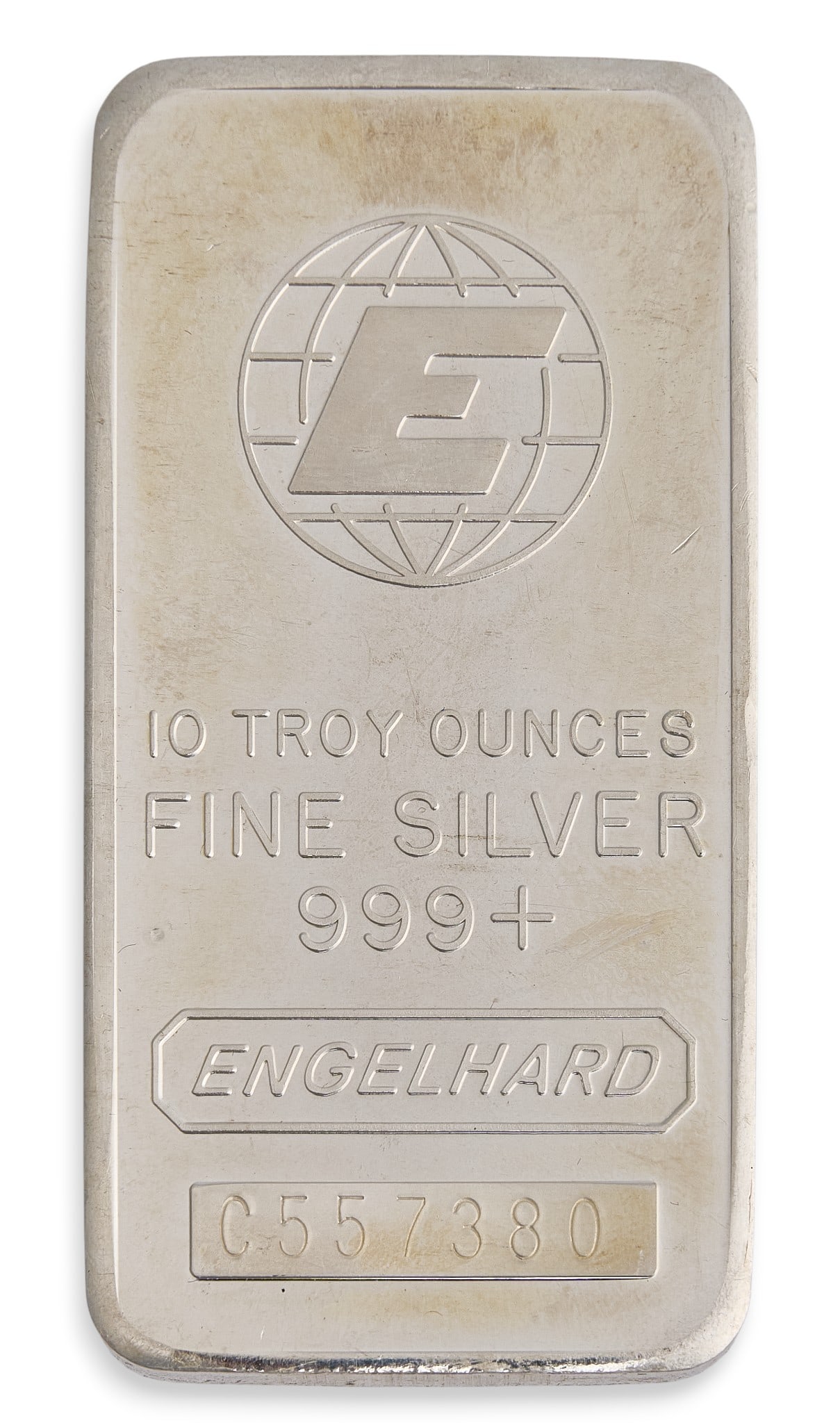 Engelhard 10 oz. Fine Silver Bar (.999) (1 of 2)