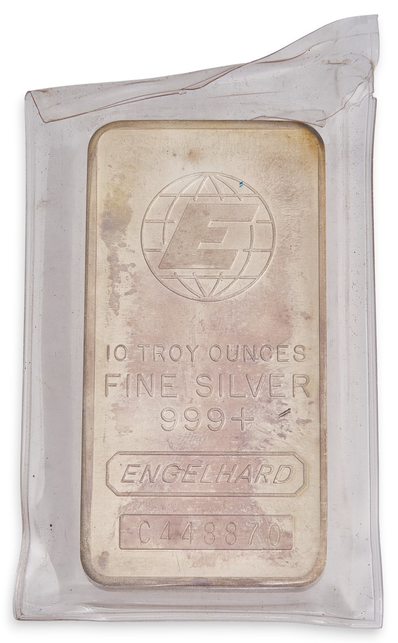 (1) 10 Ozt Fine Silver Bar (1 of 2)