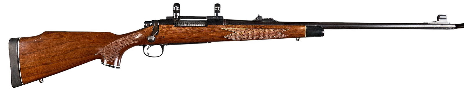 Remington 700 BDL 7mm Rem Mag Bolt Action Rifle: Serial: B6453663Manufacturer: Remington Arms Co. Inc.Model: 700 BDLCaliber: 7mm Rem MagBarrel Length: 24 in.OAL: 44.5 in.Condition: Good; wood stock has light wear & scratches; barrel & receiv