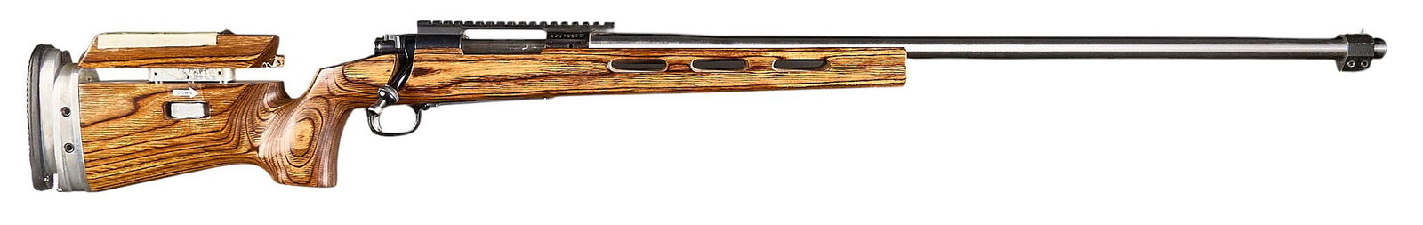 Custom Palma Winchester Model 70 308 Win Bolt Action Rifle: Serial: G2070610Manufacturer: Winchester Model: 70 Palma CustomCaliber: 308 WinBarrel Length: 30 in.OAL: 50 in.Condition: Good; laminate stock has light handling marks; barrel has light handling