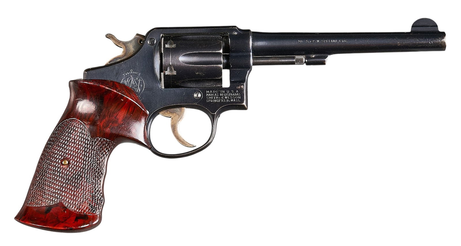 Smith & Wesson Pre Model 10 38 Spl Revolver (1 of 2)