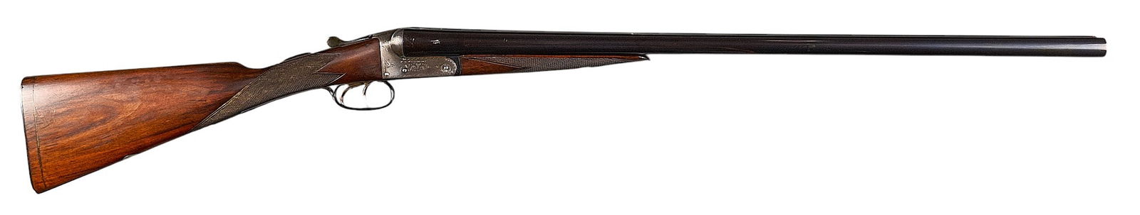 Franchi Furlong Boxlock 12 Gauge SXS Shotgun: Serial: 73108Manufacturer: Franchi Furlong-Italy Model: Boxlock Ejector SXSCaliber: 12 GaugeBarrel length: 28.25 in. (2.5 in. chambers)OAL: 44.75 in.LOP: 14.5 in. (front trigger); 13.75 in. (rear