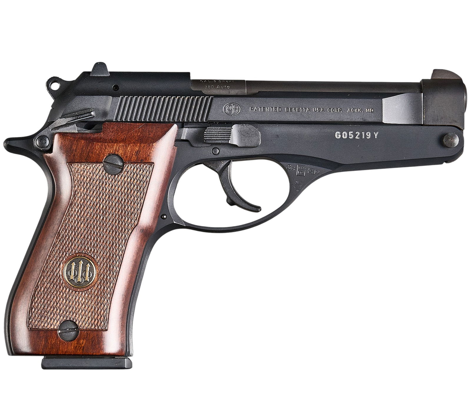 Beretta Model 86 380 ACP Semi Auto Pistol (1 of 2)