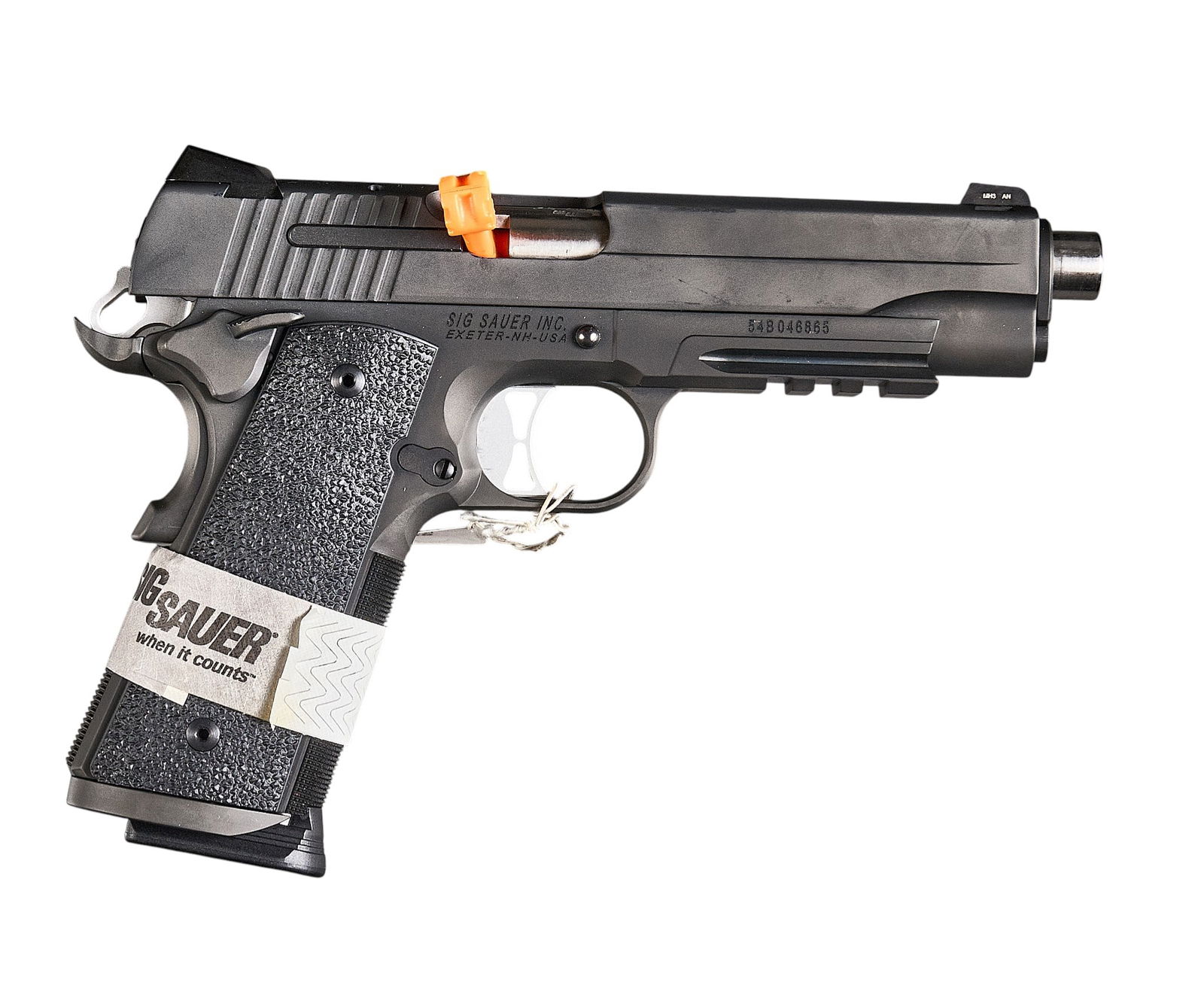 Sig Sauer 1911R Tac Ops 45 ACP Semi Auto Pistol (1 of 2)