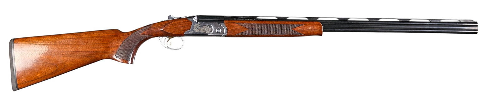 Like NIB SKB Model 690 Field 410 Bore O/U Shotgun: Serial: 597-H22UU-491Manufacturer: AKUS-Turkey / SKB ShotgunsModel: 690 FieldCaliber: 410 boreBarrel length: 28 in. (2.75 in. chamber)OAL: 44 in.Condition: Like NIB; little to no handling marks;