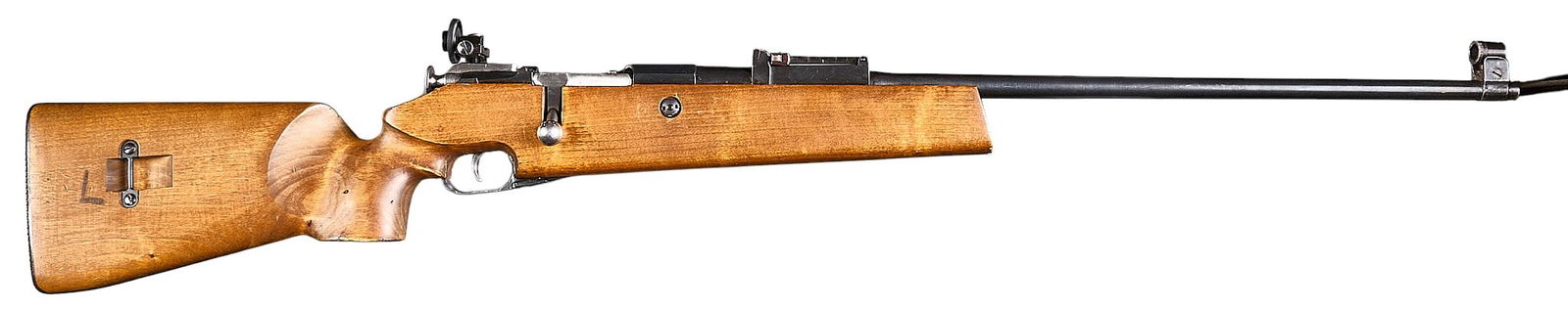 Rare Finnish Military M28-76 7.62x54R Match Rifle: Serial: 70925Manufacturer: SK.Y-Finland / TGI (c. 1940)Model: M28-76 CustomCaliber: 7.62x54RBarrel Length: 27 in.OAL: 46.5 in.Condition: Good; wood stock has moderate wear & handling marks, especi