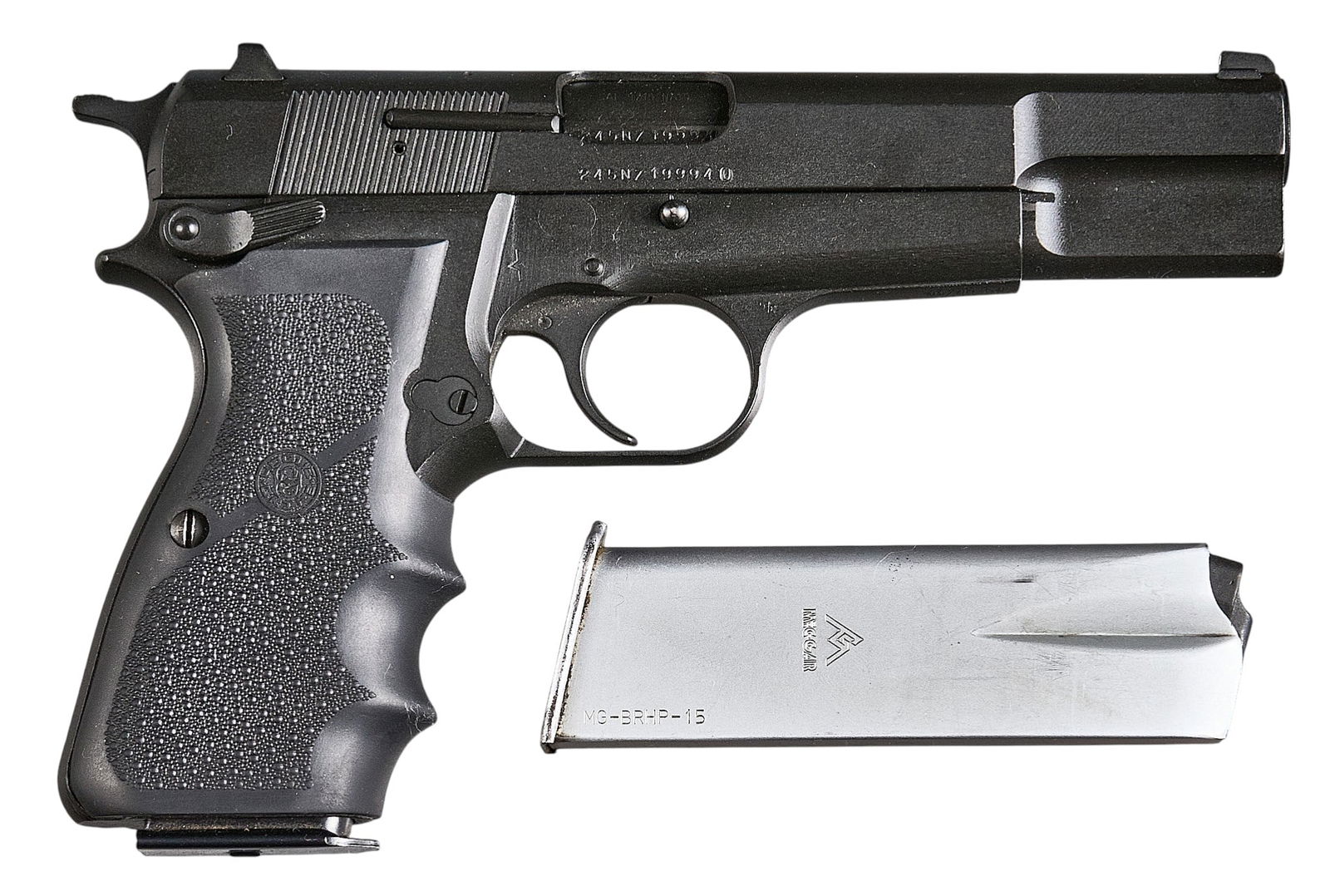 Israeli Contract FN Browning Hi Power 9mm Pistol (1 of 7)