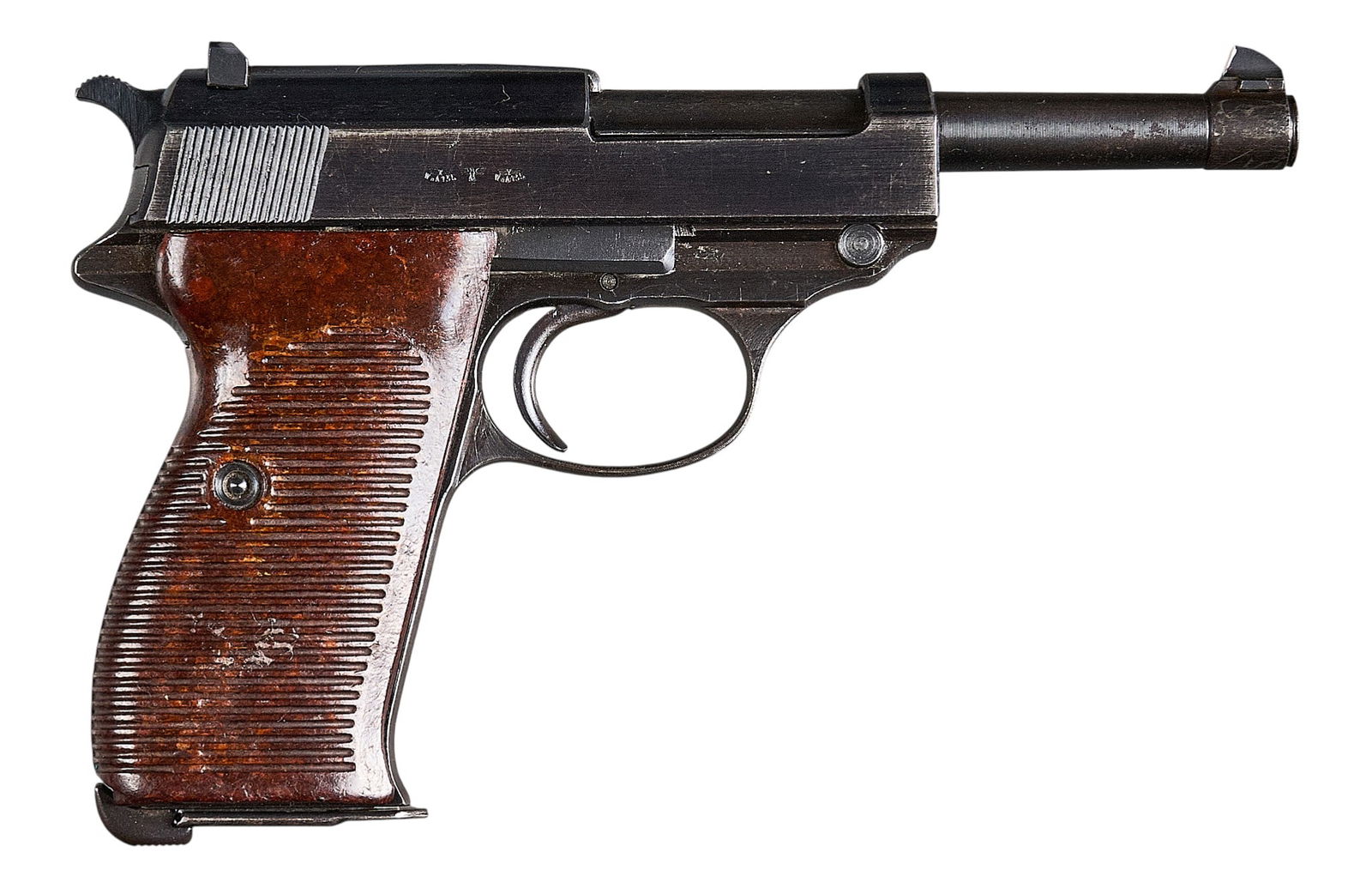 WWII German byf 44 Mauser P.38 Semi Auto Pistol (1 of 7)