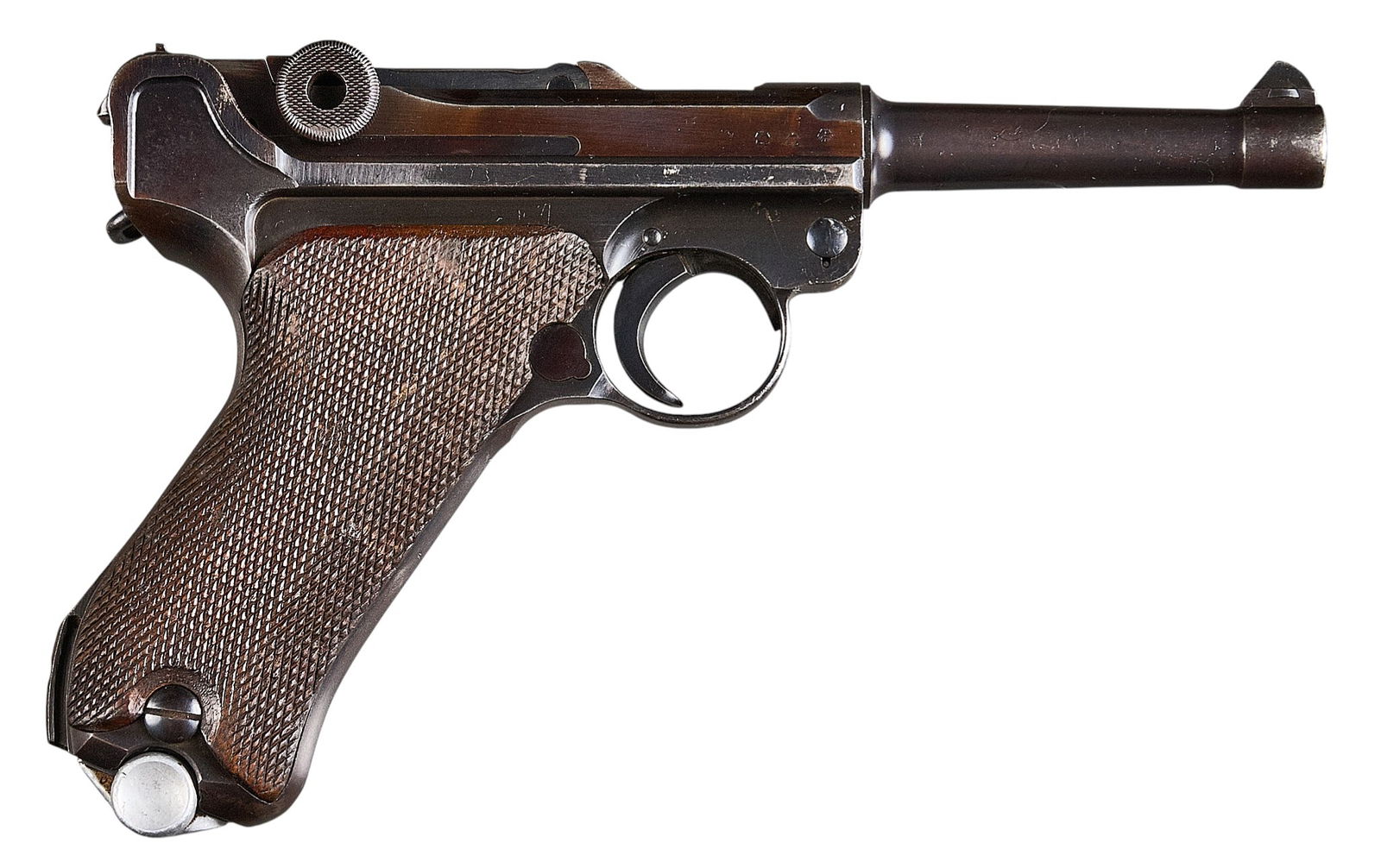 WWII German S/42 Code P.08 Luger 9mm Semi Auto Pistol (1 of 9)