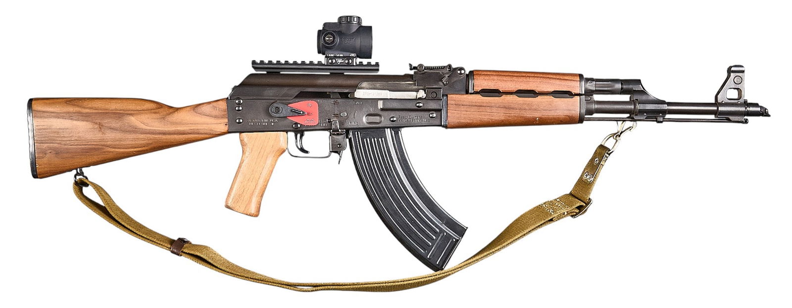 Like New Zastava ZPAP M70 Rifle W/ Binary Trigger and Trijicon MRO (1 of 2)