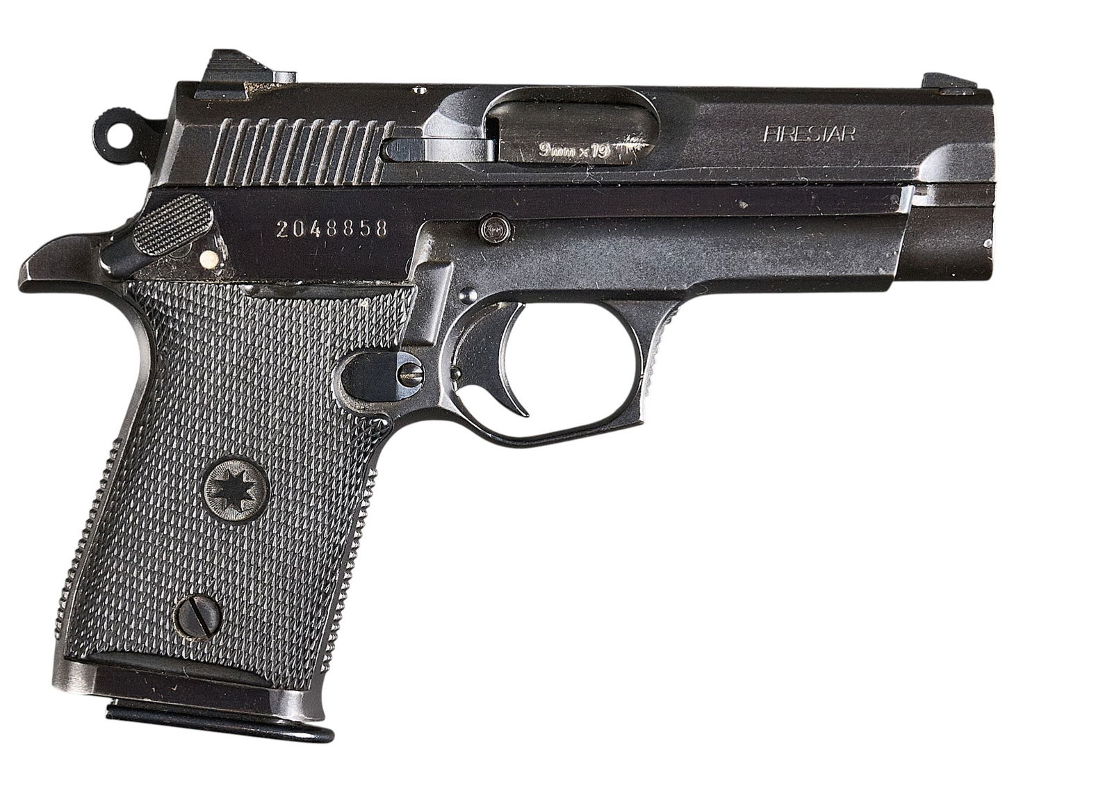 Spanish Star Arms Firestar 9mm Semi Auto Pistol (1 of 2)