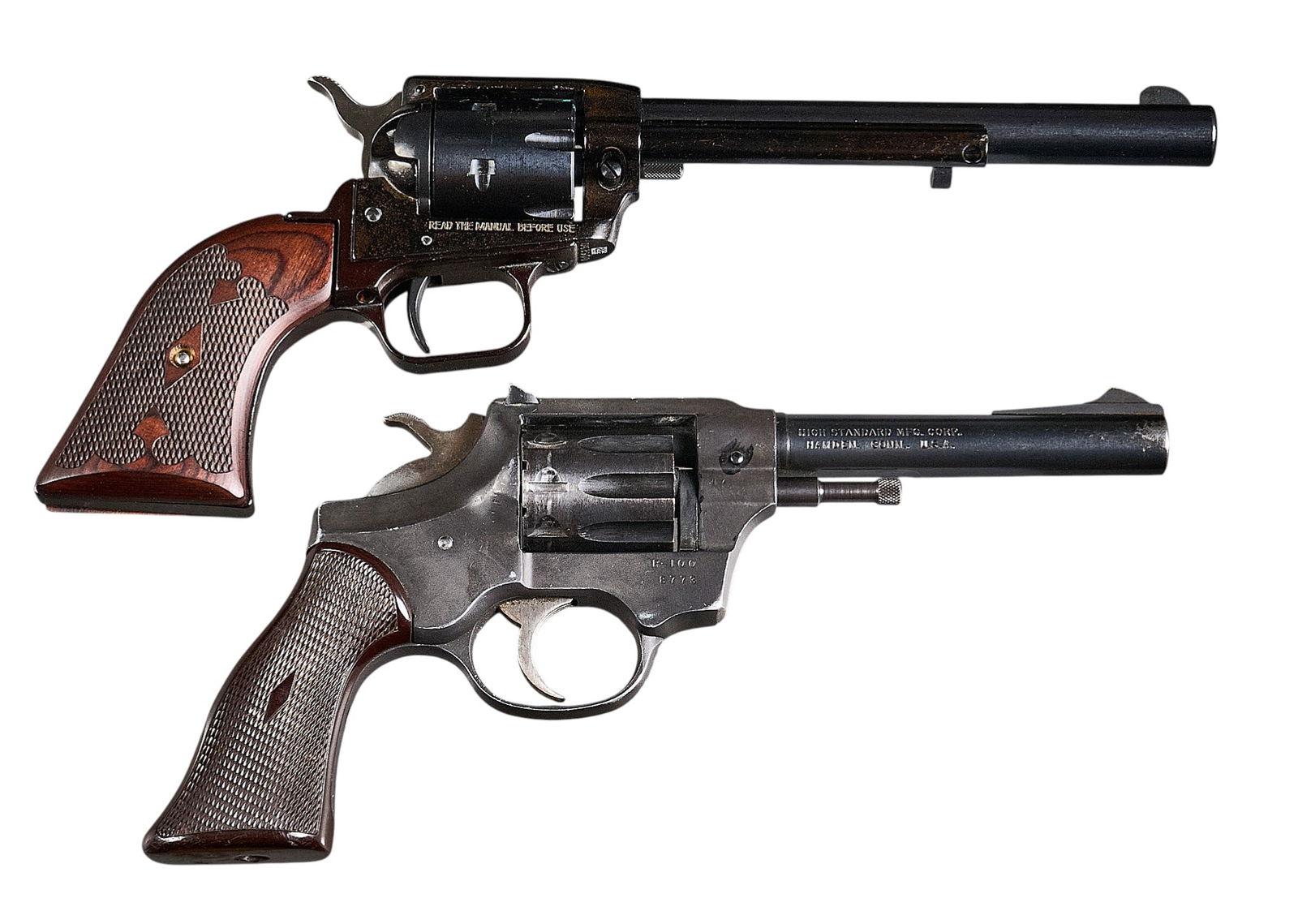 High Standard R-100 & Heritage Rough Rider 22 Cal Revolvers (1 of 2)