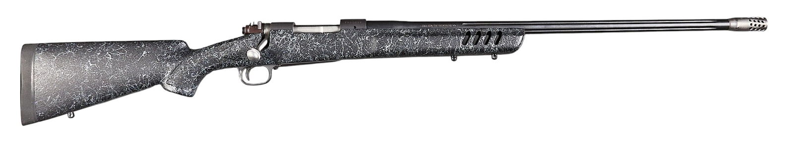 FN Special Police Rifle 300 WSM Bolt Action Rifle: Serial: FN20096Manufacturer: FNModel: Special Police Rifle / Patrol Bolt Rifle XPCaliber: 300 WSMBarrel length: 23.5 in.OAL: 43.5 in.Condition: Very Good; some light wear & handling marks; bore is