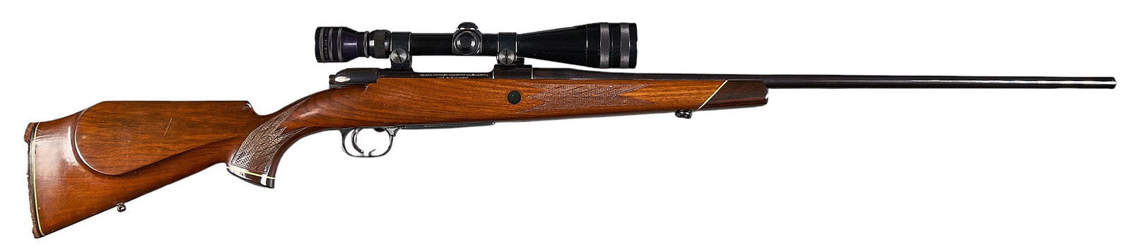 Mauser Model 3000 L 7mm Rem Mag Bolt Action Rifle (1 of 4)
