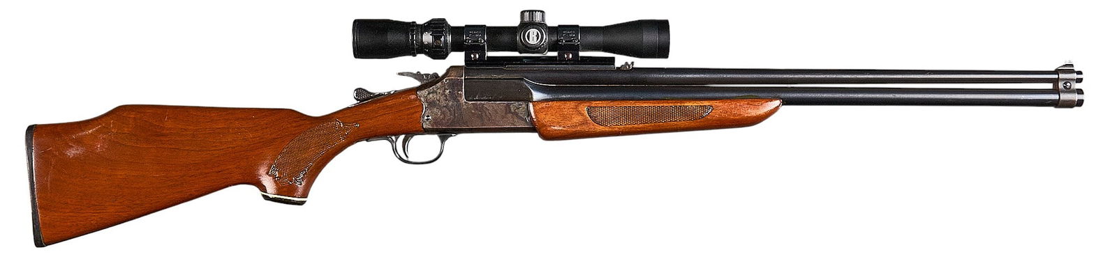 Savage Model 24V Series C 222 Rem/20 Ga Combination Gun: Serial: C200944Manufacturer: SavageModel: 24V Series CCaliber: 222 Rem / 20 GaugeBarrel Length: 24 in.OAL: 40.5 in.Condition: Good; wood stock & forend have mostly light handling marks w/ split on