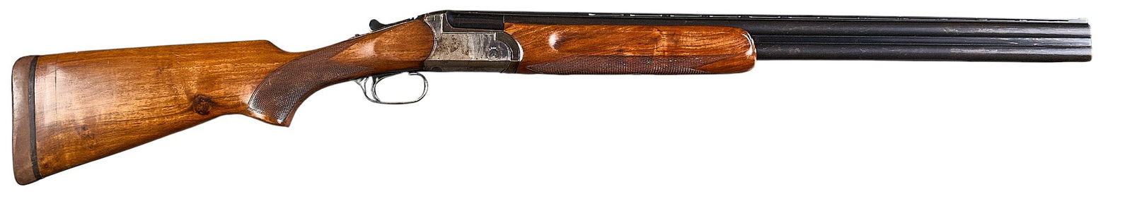 Felix Sarriugarte Lightwood Skeet 12 Gauge O/U Shotgun: Serial: 45145Manufacturer: Felix Sariugarte-Eibar, SpainModel: Lightwood SkeetCaliber: 12 GaugeBarrel length: 25.5 in.OAL: 42.75 in.LOP: 14.25 in.Condition: Good; wood stock & forend have mod