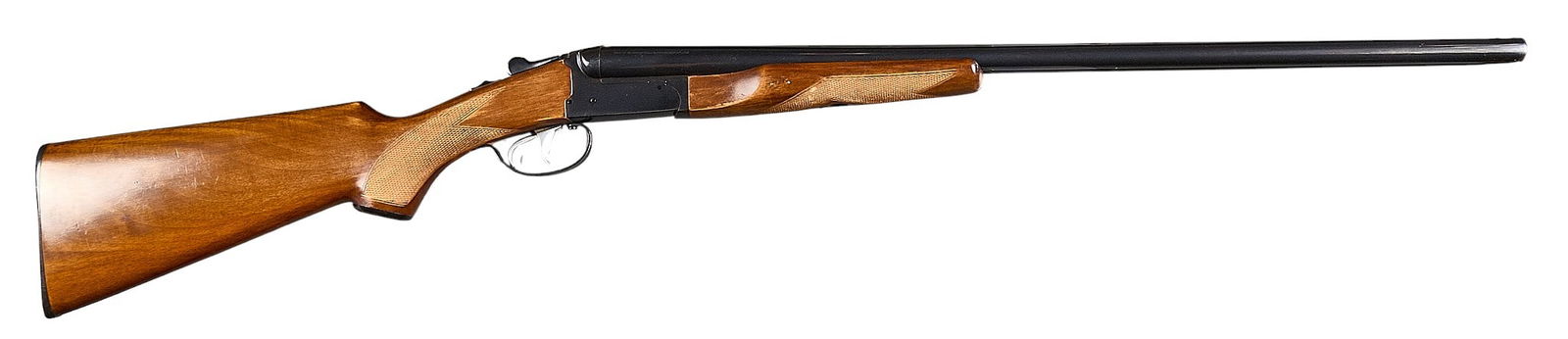 Gaucha Stoeger Uplander 20 Gauge SXS Shotgun: Serial: 360623Manufacturer: Gaucha IGA-BrazilModel: UplanderCaliber: 20 GaugeBarrel length: 26 in.OAL: 42.5 in.LOP: 14.5 in. (front trigger) and 13.5 in. (rear trigger)Condition:&n