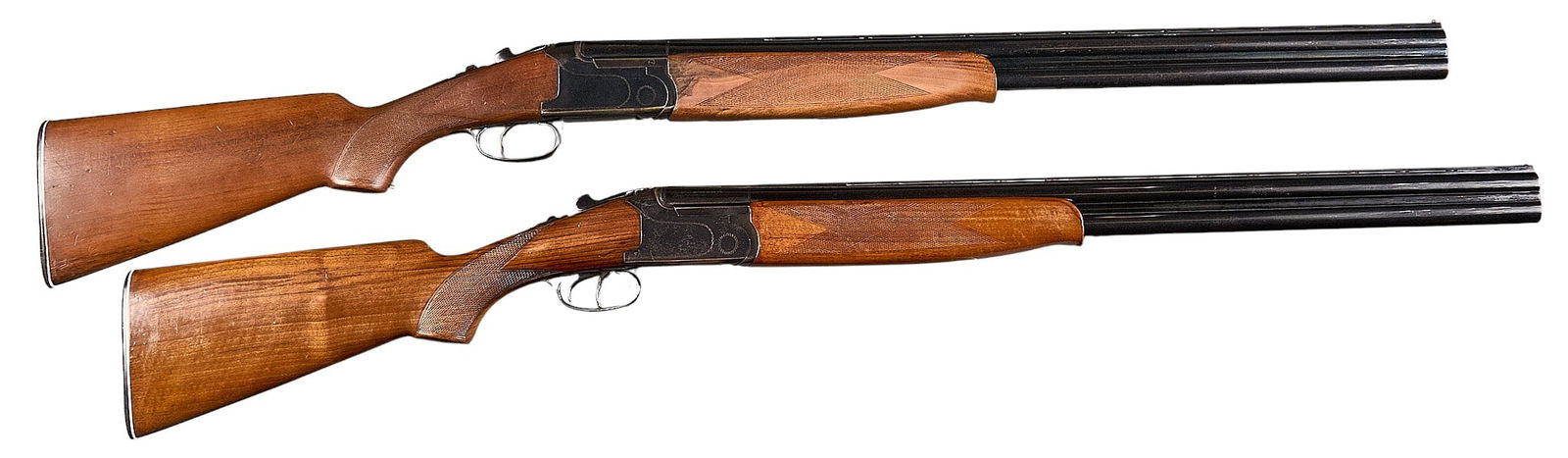 Pair of Spanish Lanber 12 Gauge Over Under Shotgun (1 of 4)