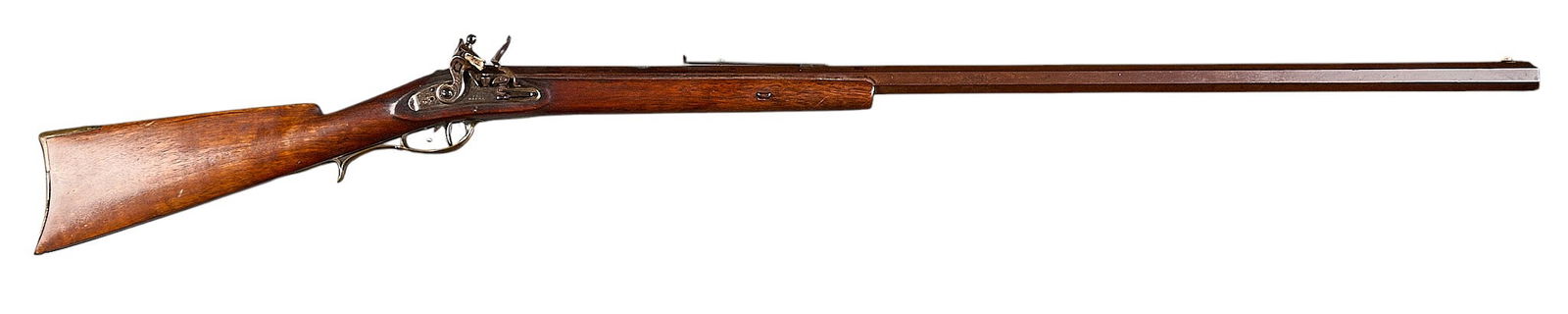 J. Bishop Half-Stock 45 Cal. Flintlock Plains Rifle (1 of 4)