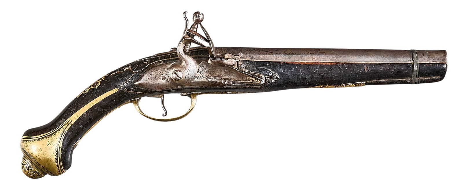 Antique 58 Cal. Flintlock Pistol (1 of 2)