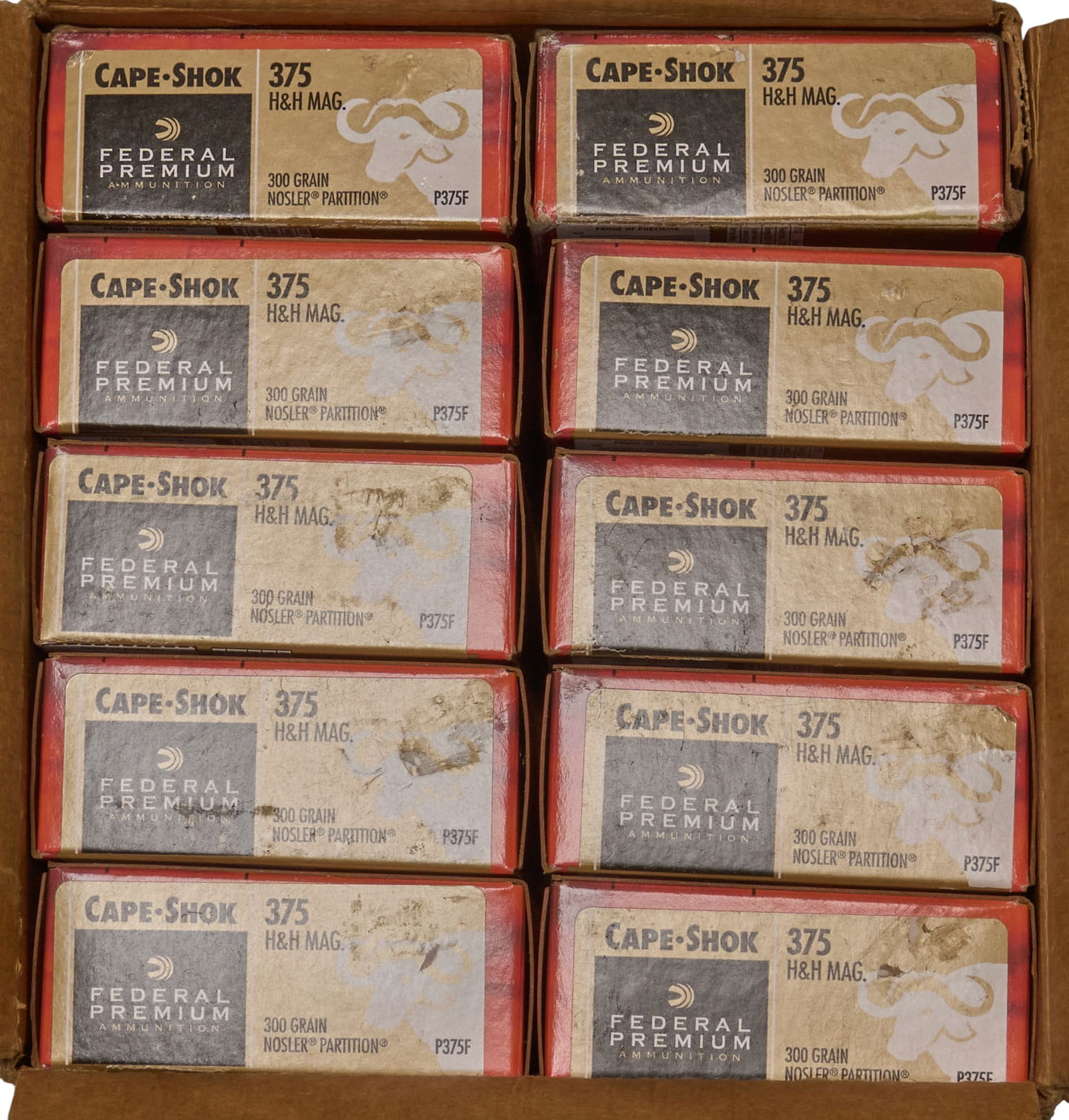 200 Rounds of Federal Premium 375 H&H Magnum Ammunition (1 of 2)