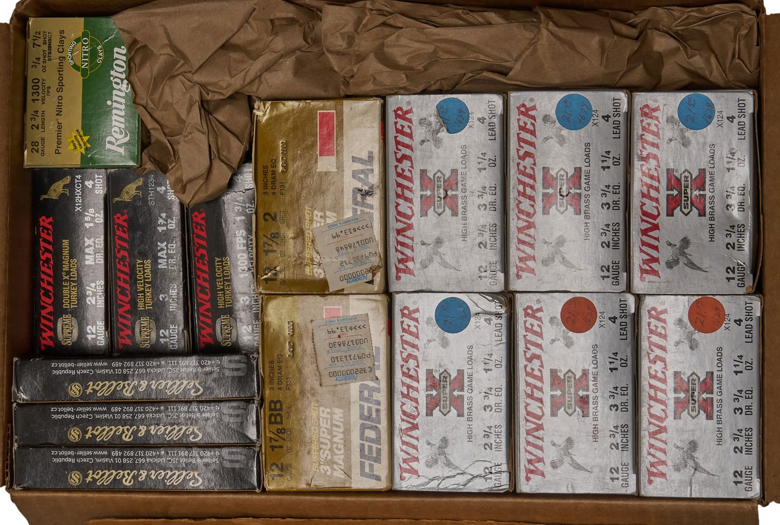 Approx. 658 Mixed Shotshells: 410, 28 Gauge, and 12 Gauge (1 of 3)