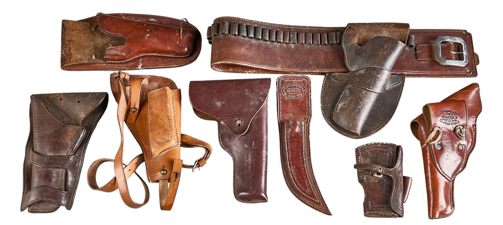 Assortment of Vintage Leather Holsters (1 of 8)