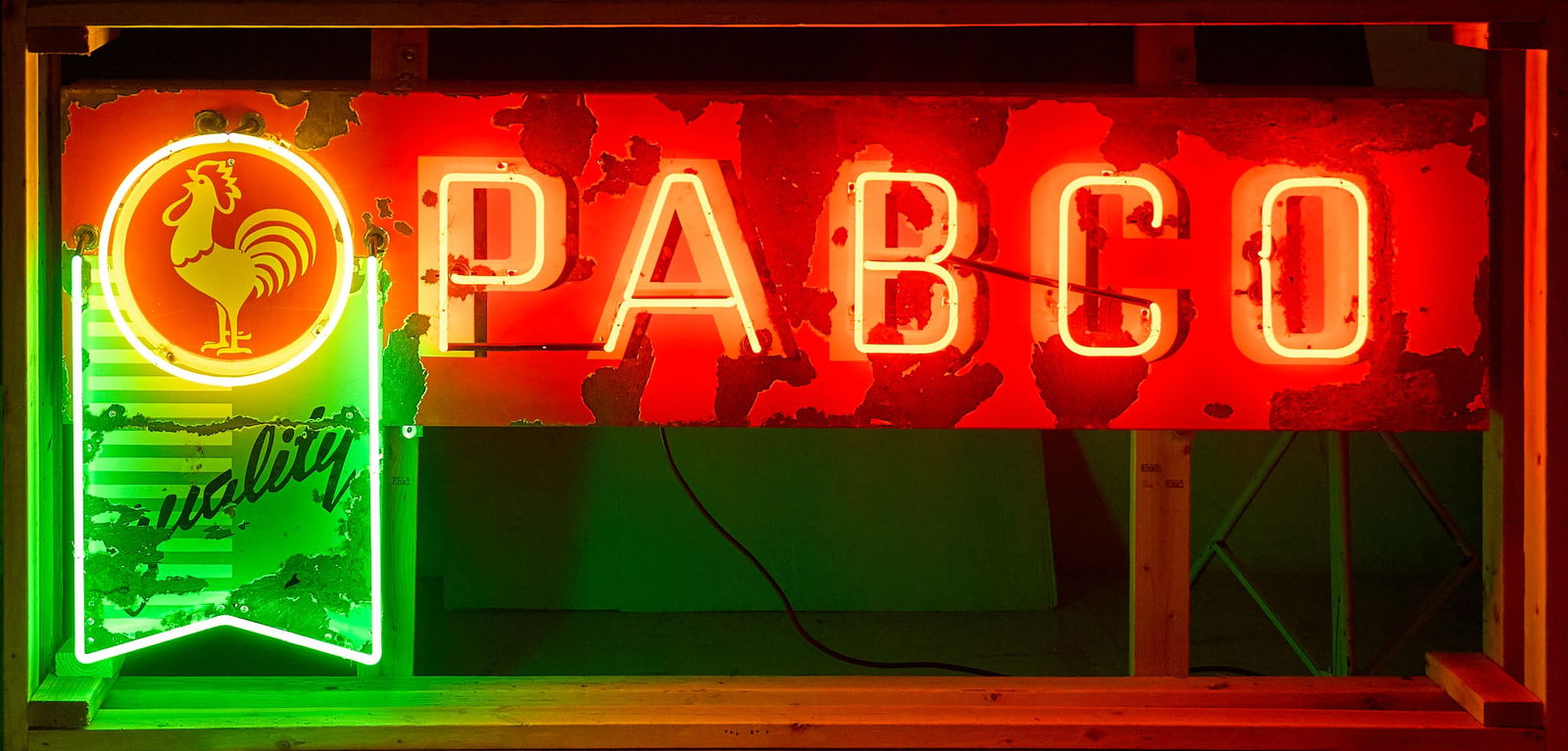 Pabco Texas Feed Neon Sign (1 of 4)