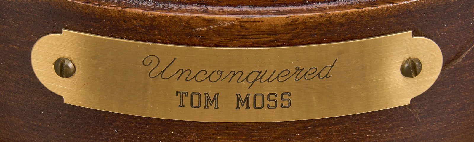 Tom Moss, "Unconquered" - 4