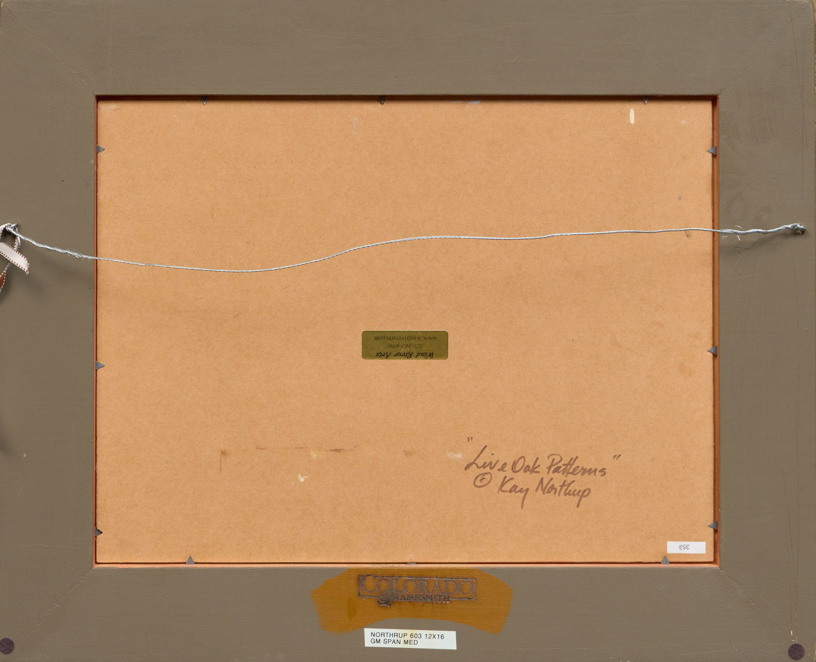 Kay Northup, "Live Oak Patterns" - 5