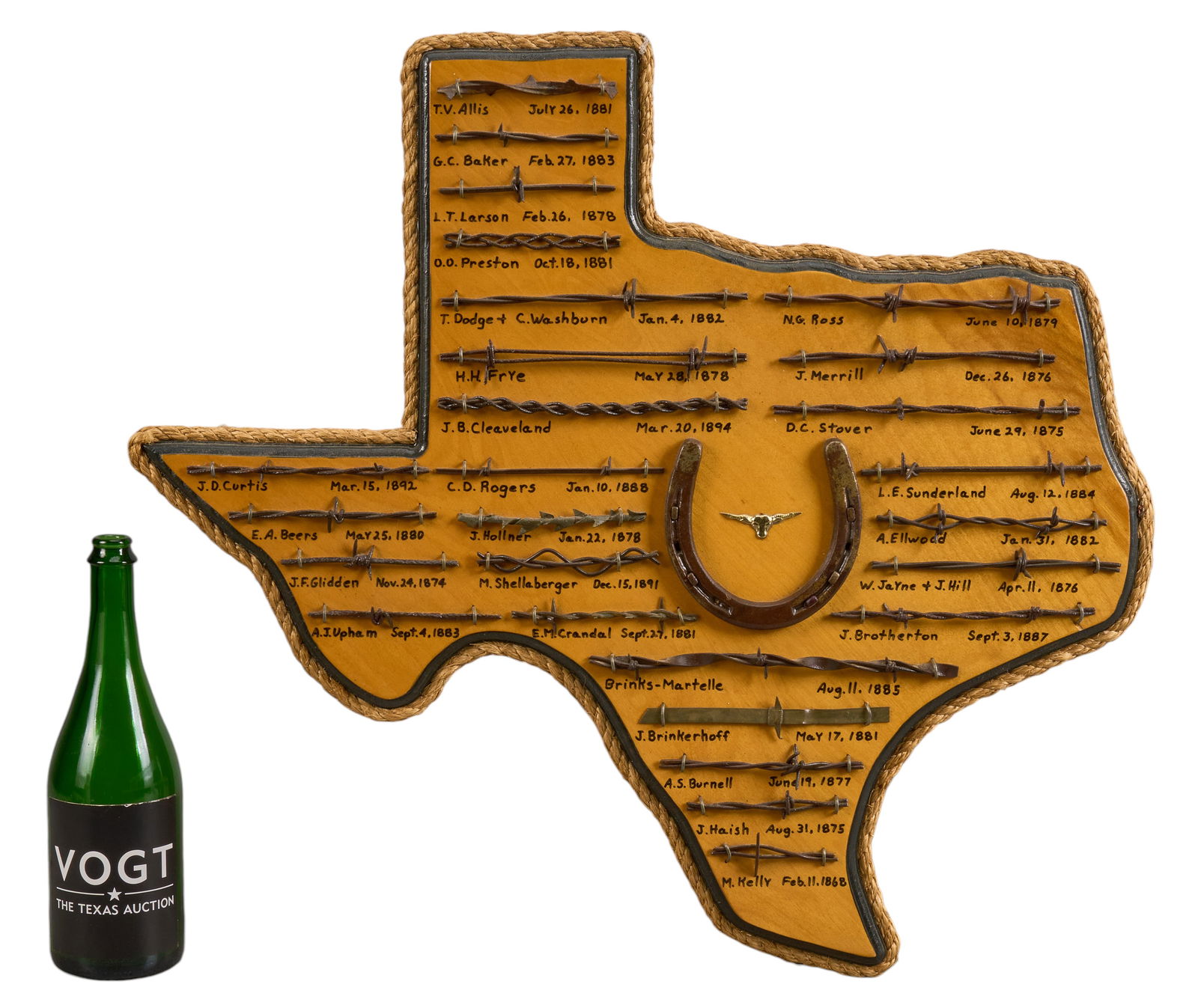 Texas Barbed Wire Display - 2