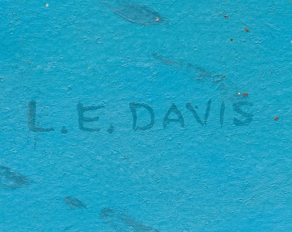 L. E. Davis, "Helping Feed the Cows" - 3