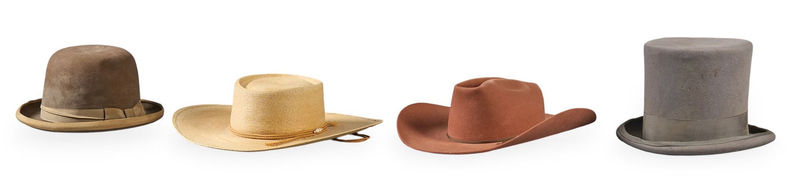 (4) Vintage Hats (1 of 4)