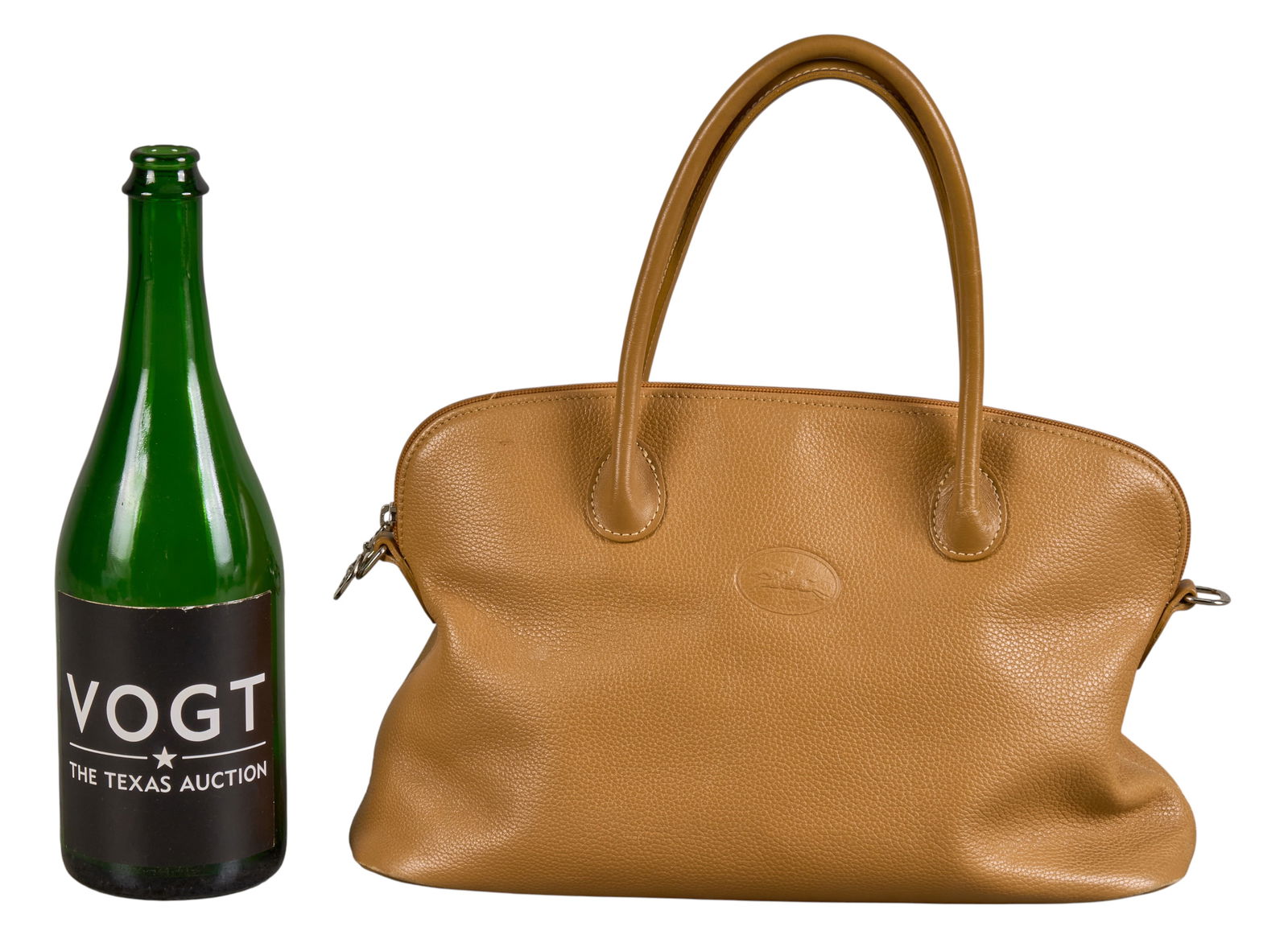 Longchamp Tan Leather Handbag - 2