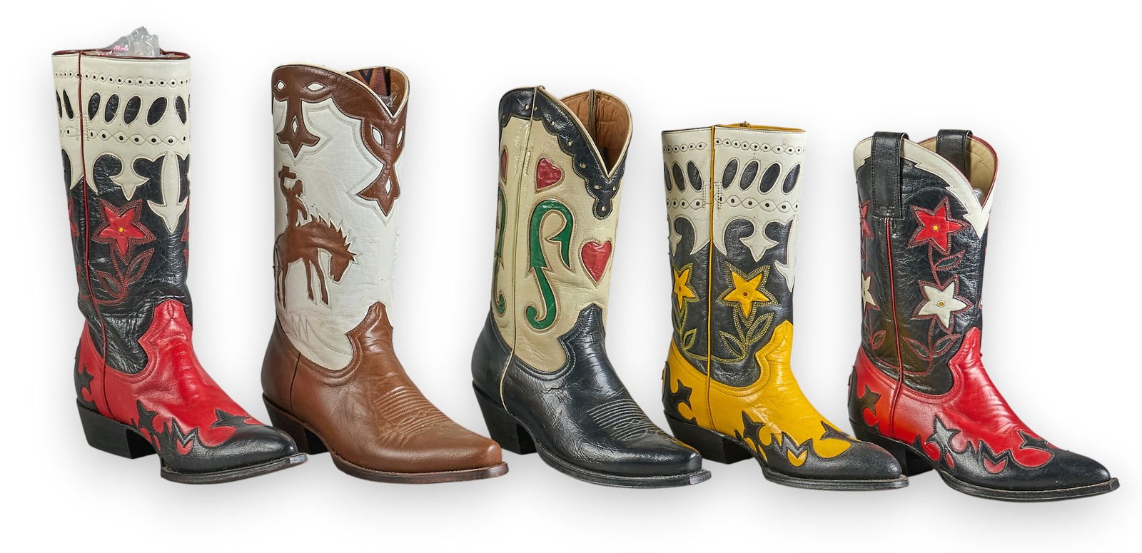 (5) Salesman Sample Cowboy Boots (1 of 4)