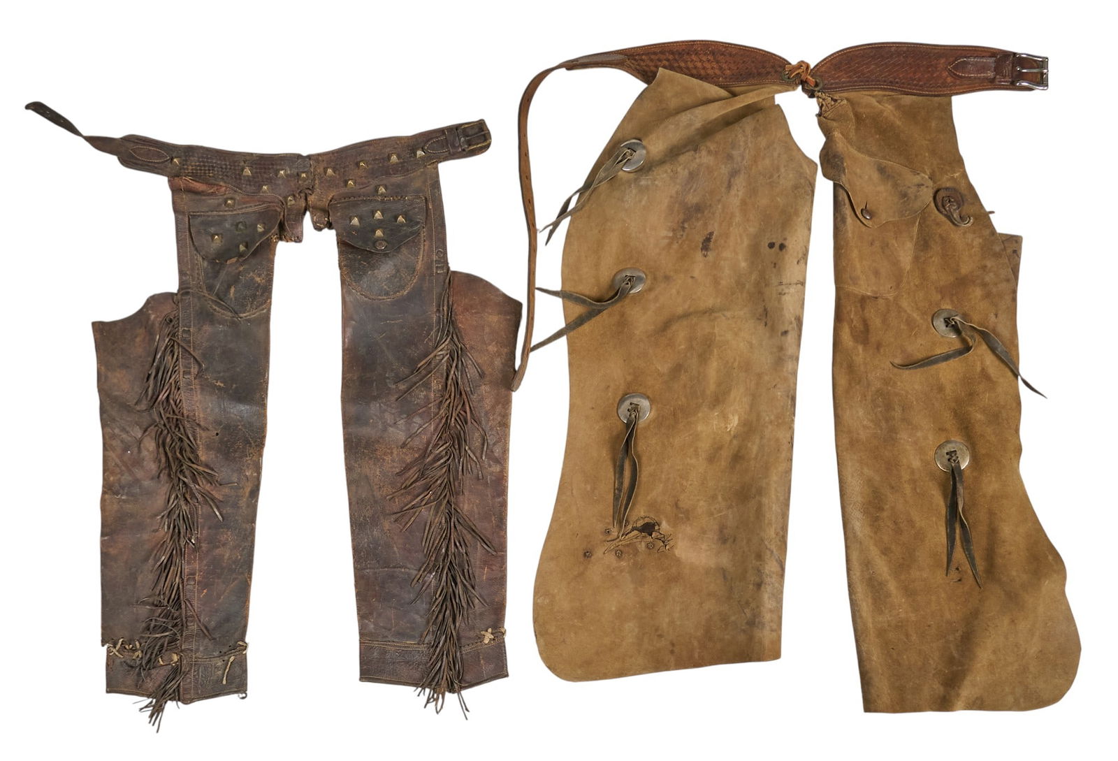 (2) Pairs of Vintage Chaps (1 of 3)
