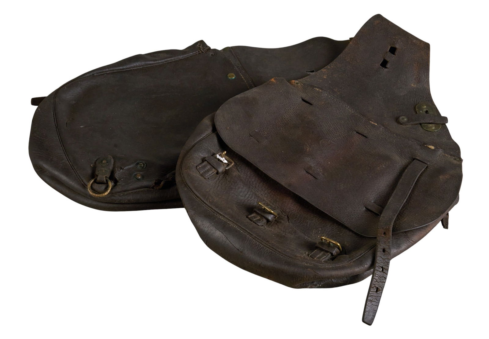 Vintage Leather Saddlebags (1 of 5)