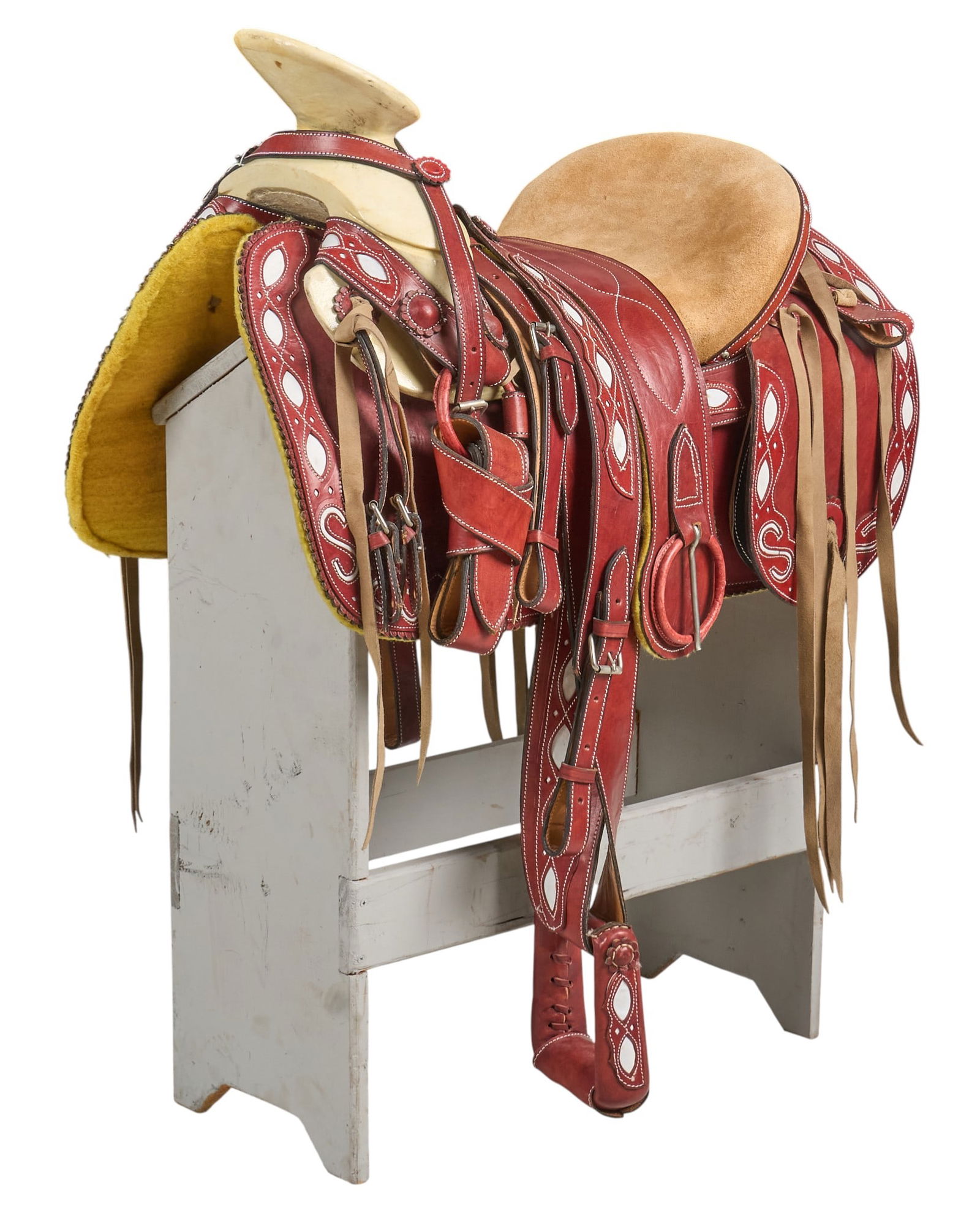 Decorated Western Saddle (1 of 3)