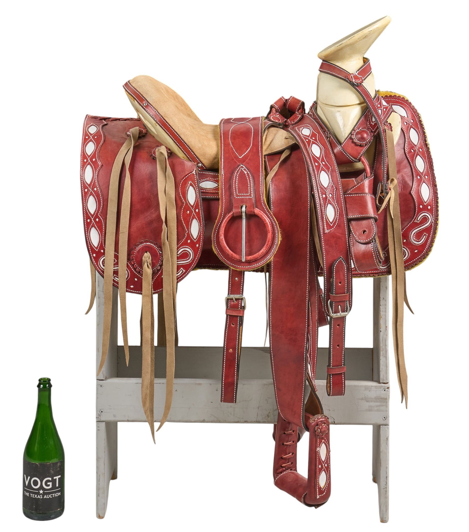 Decorated Western Saddle - 2
