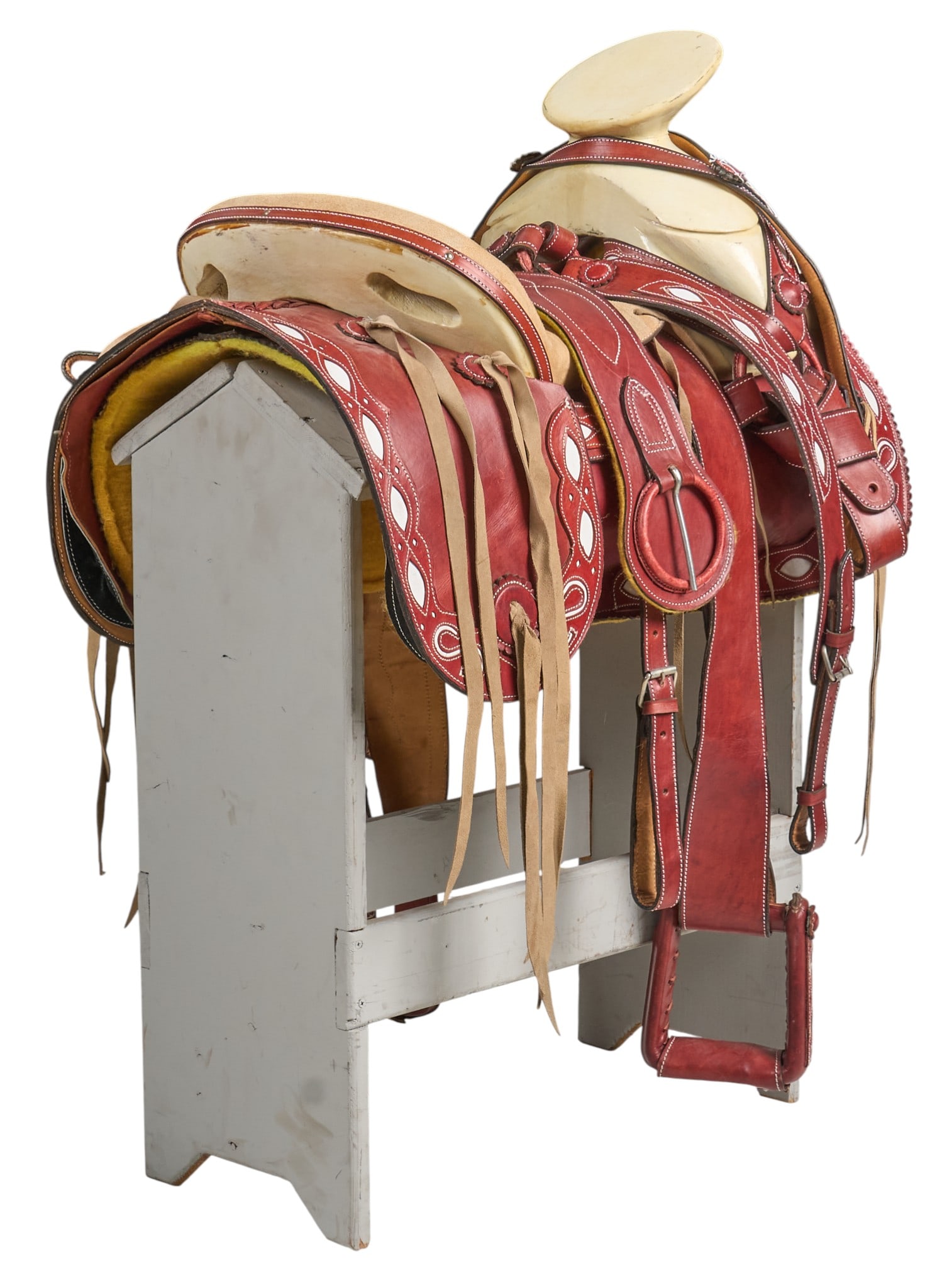 Decorated Western Saddle - 3